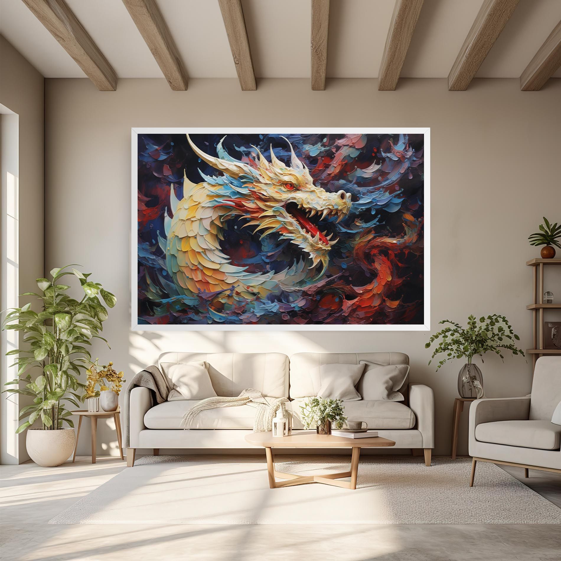 Fantasy Dragon Art mockup 6