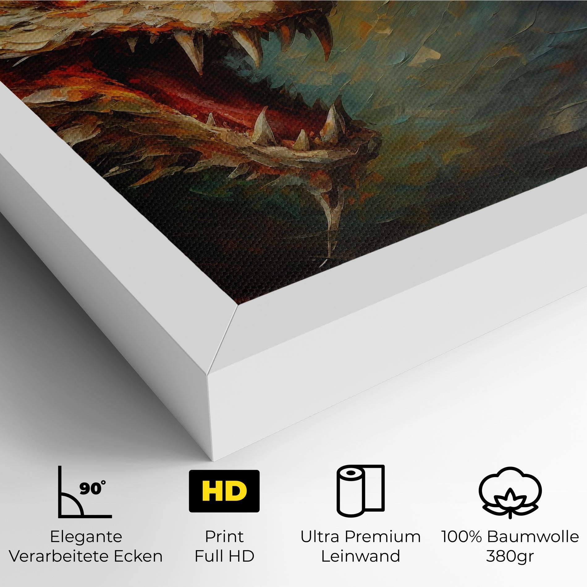 Angry Dragon Painting mockup 4