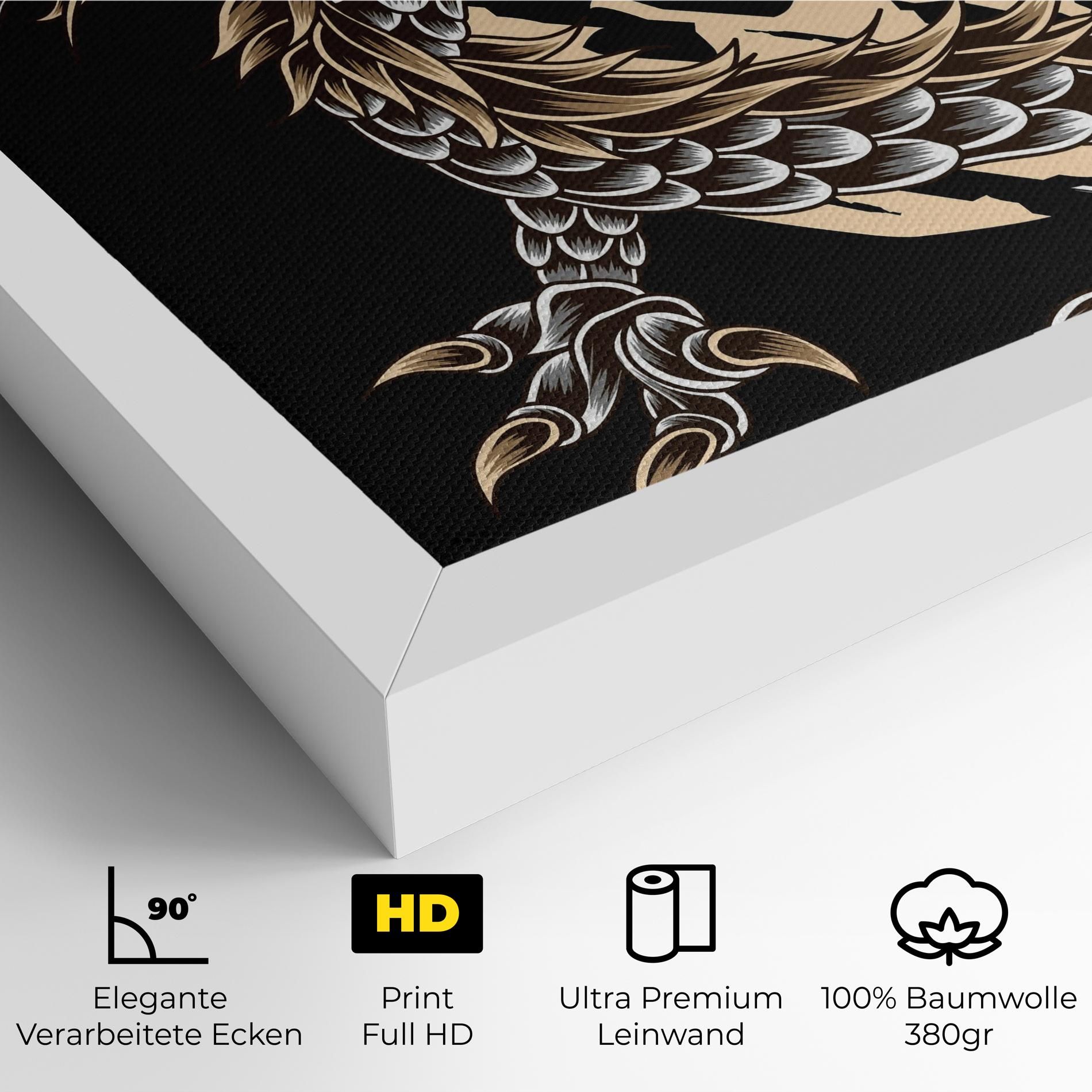 Cream Moon Dragon mockup 4