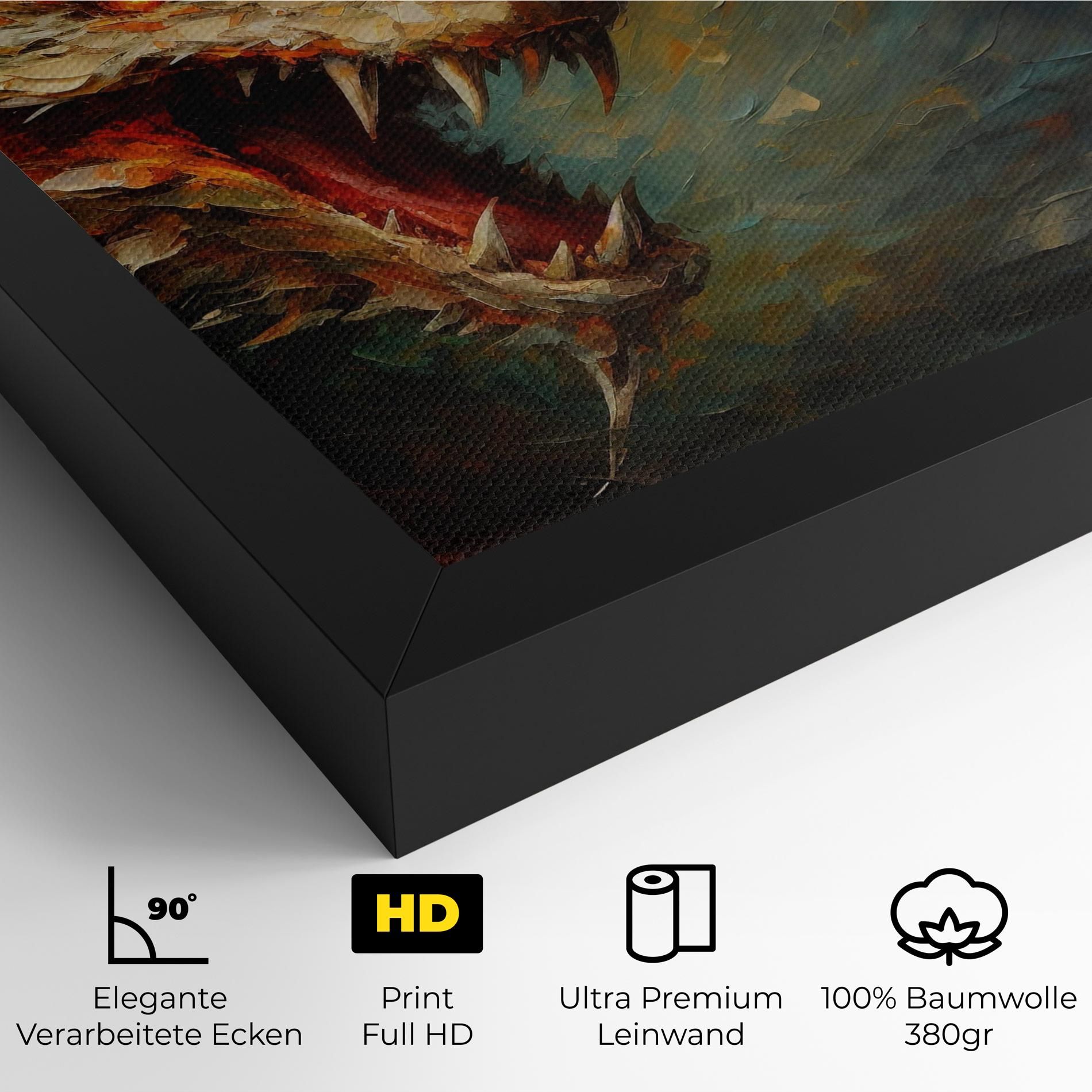 Angry Dragon Painting mockup 4