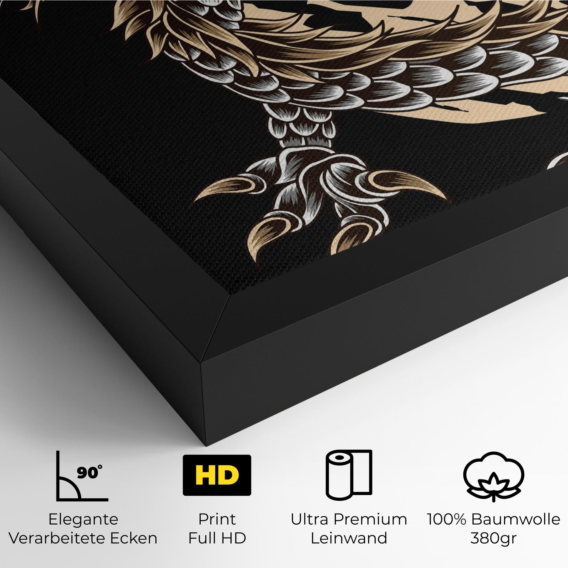 Cream Moon Dragon mockup 4