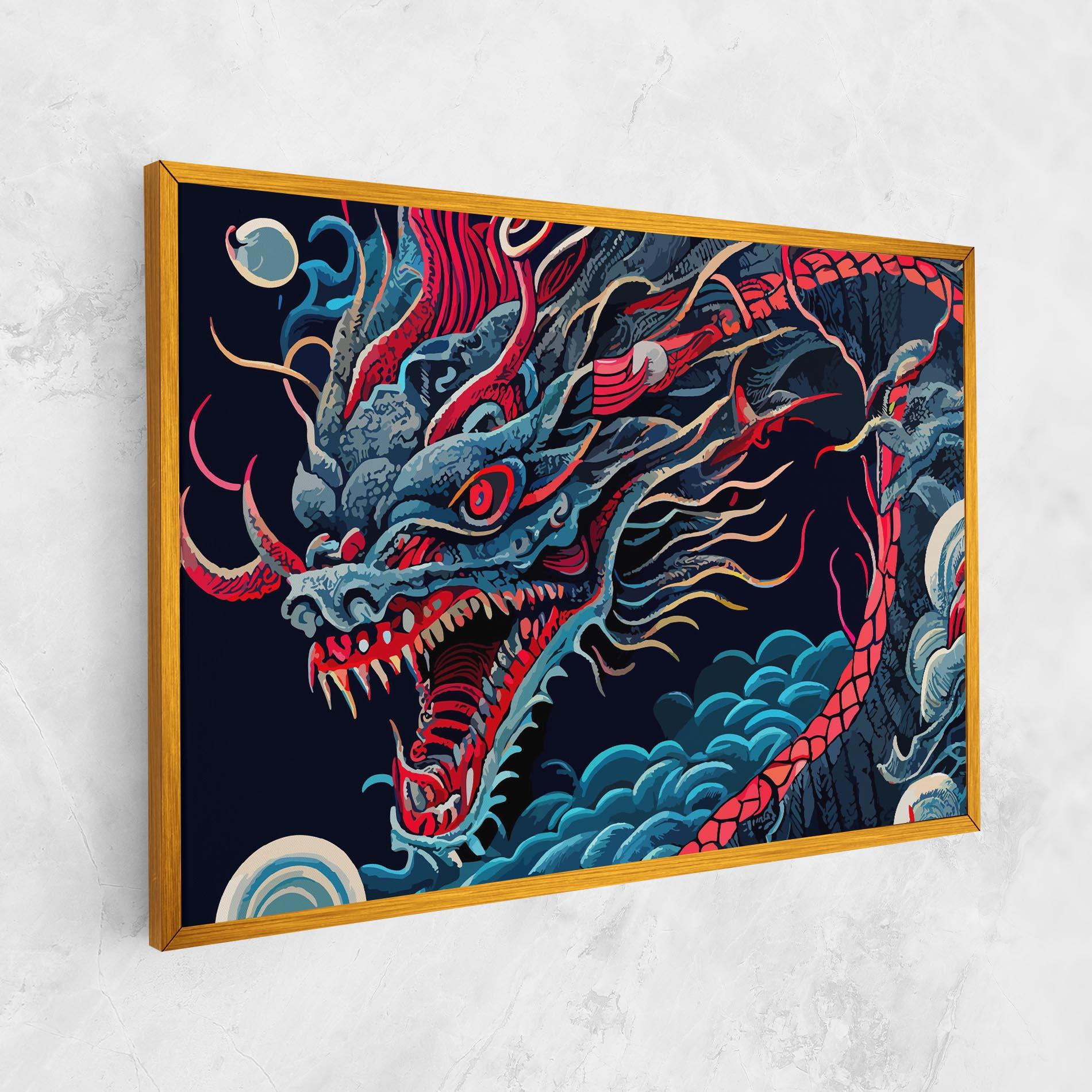 Leinwandbild Cloud Dragon mockup 1