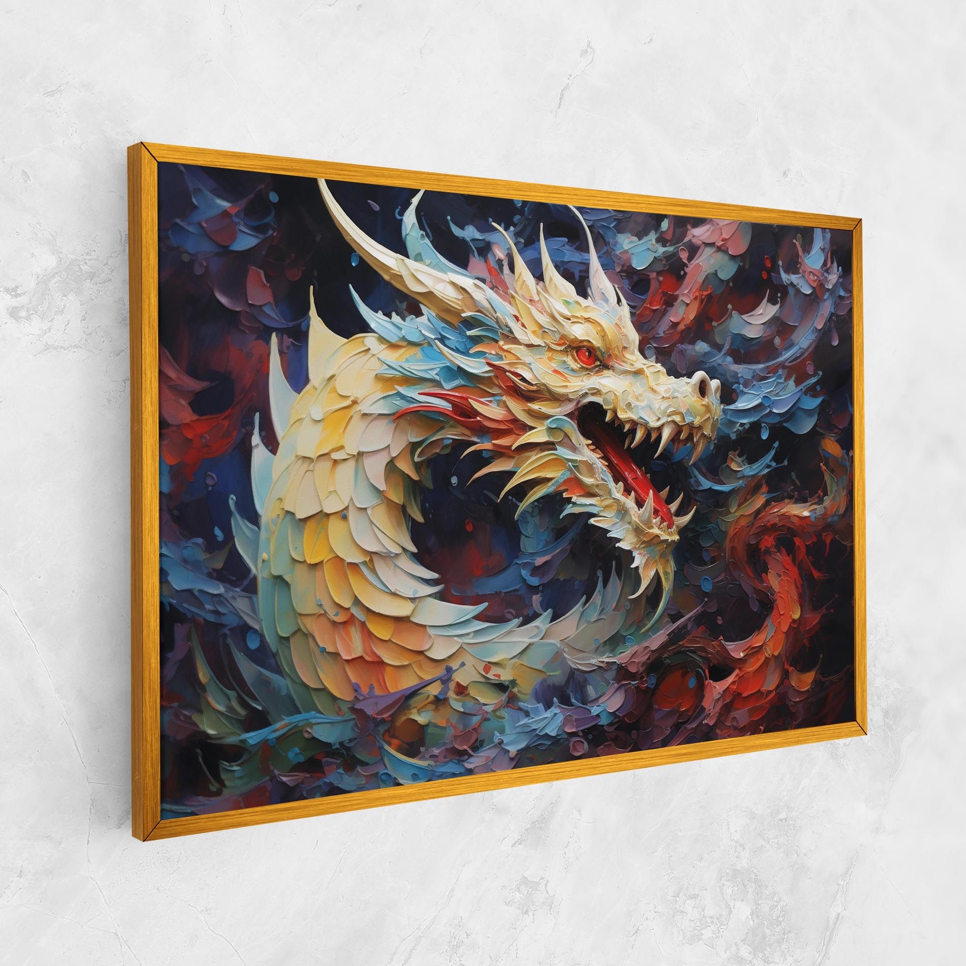 Fantasy Dragon Art mockup 1