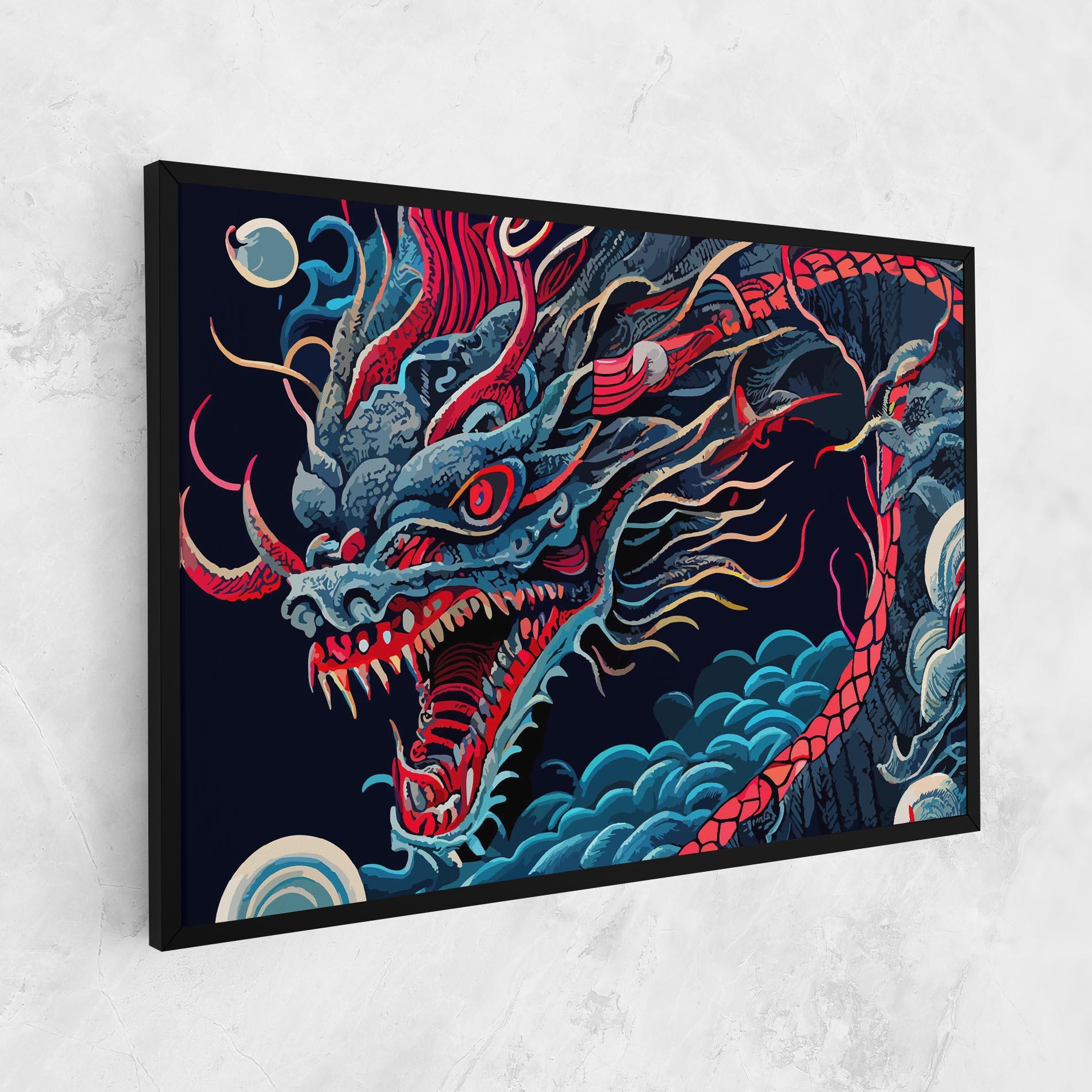 Leinwandbild Cloud Dragon mockup 1