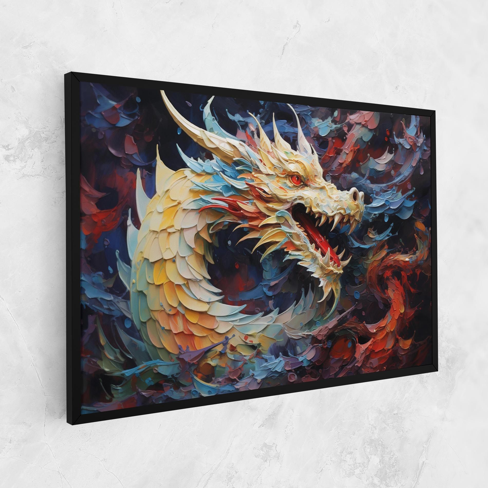 Fantasy Dragon Art mockup 1