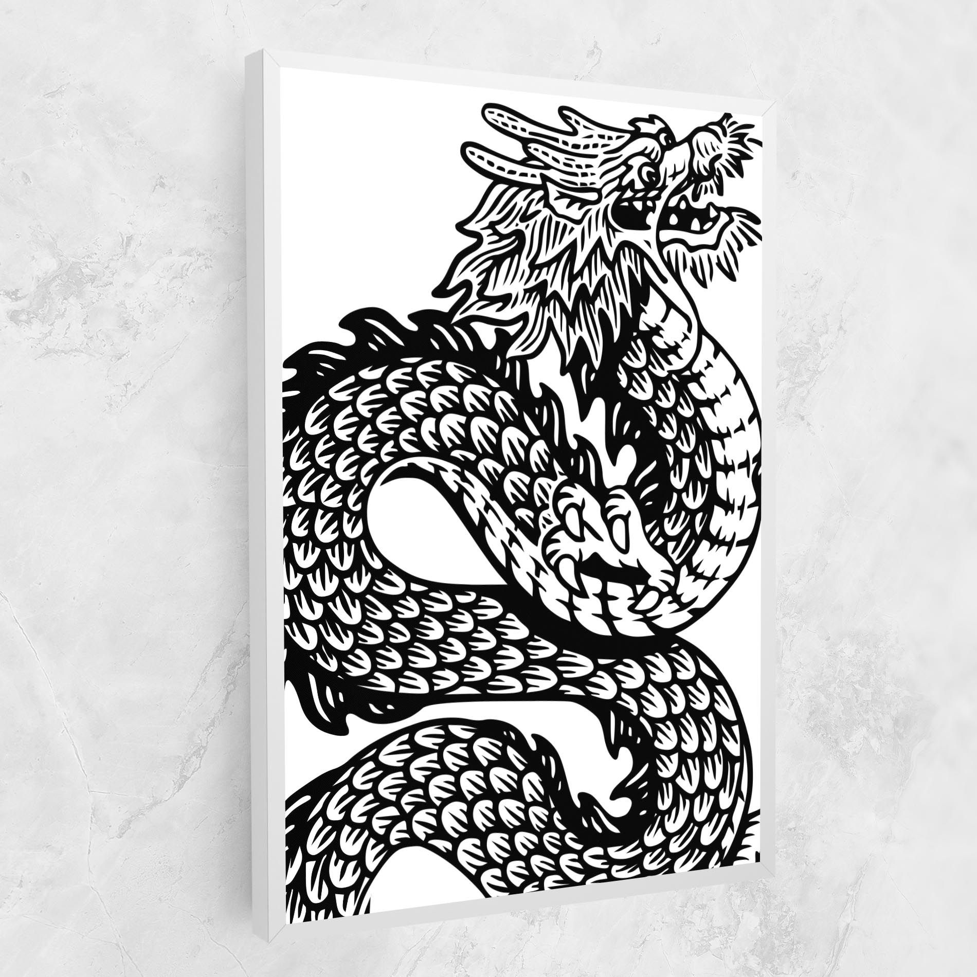 Dragon Black Line mockup 1