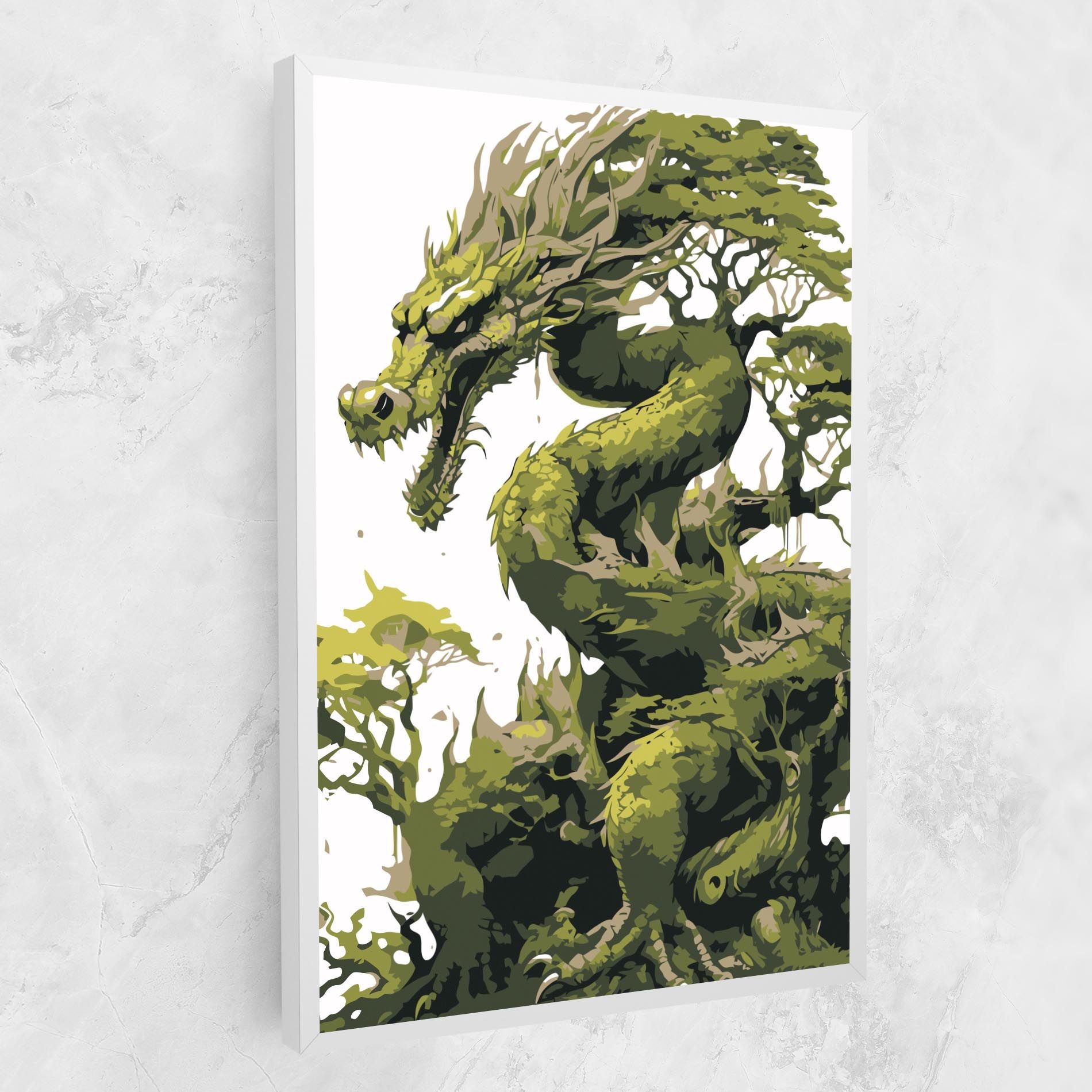 Green Nature Dragon mockup 1