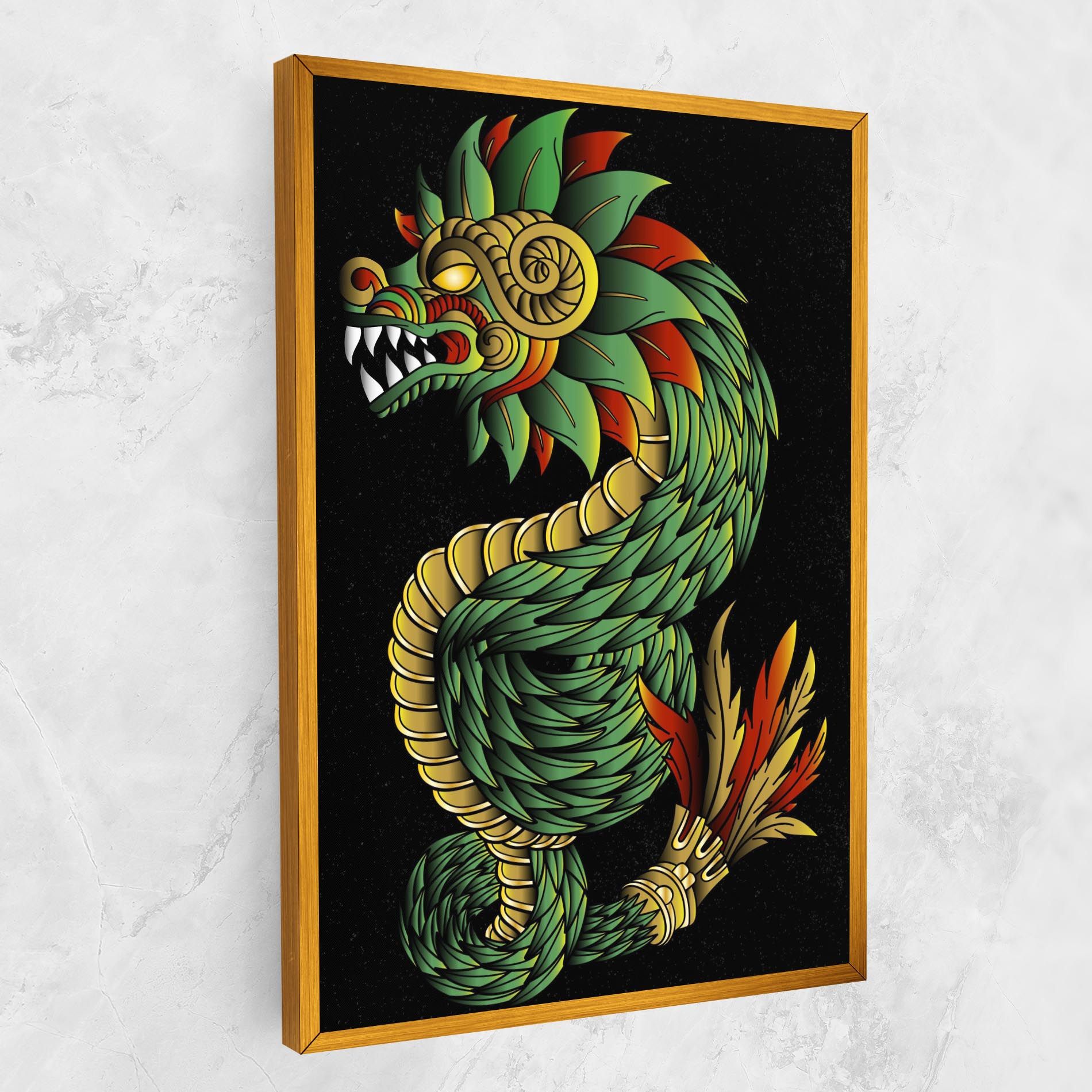 Green Yellow Dragon mockup 1