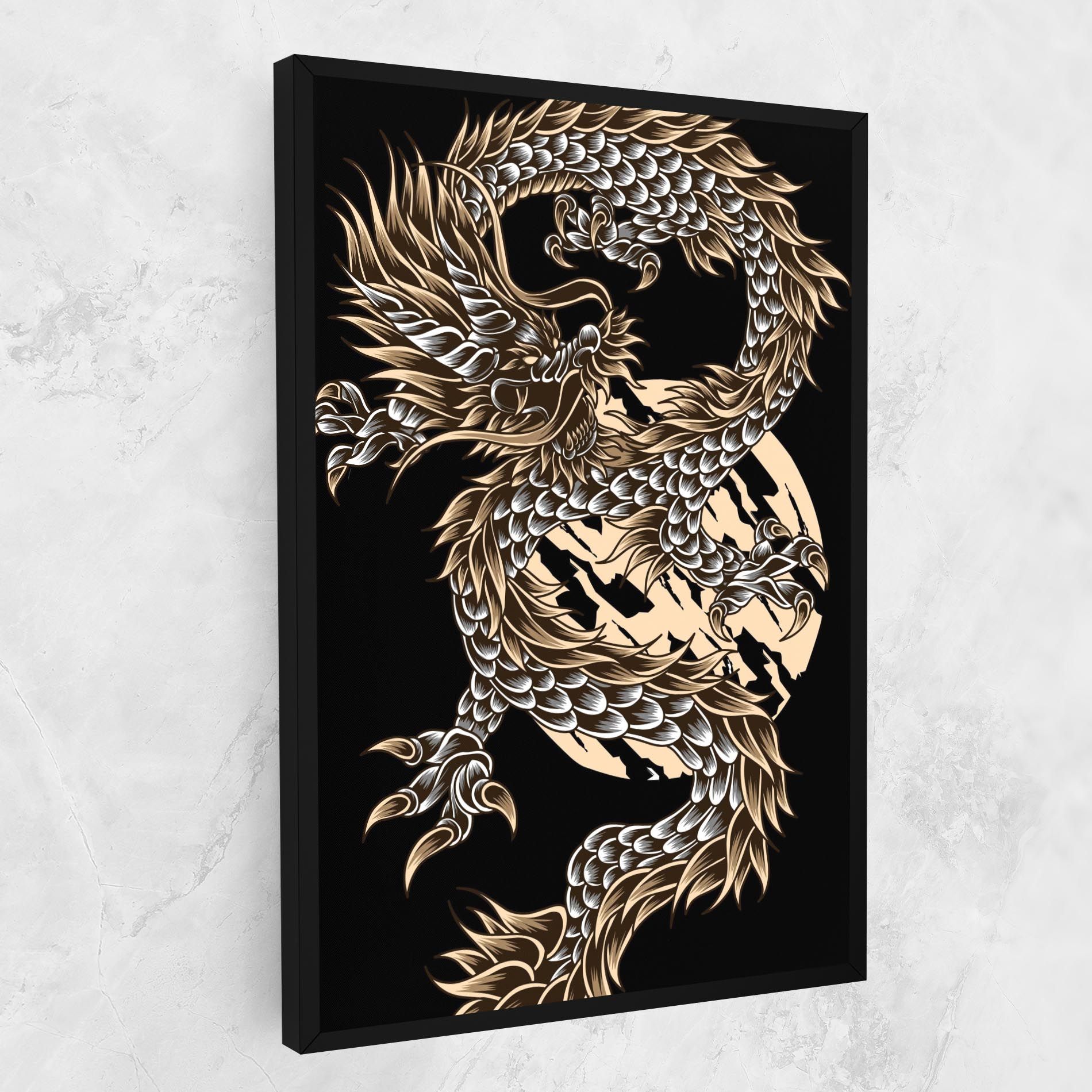 Cream Moon Dragon mockup 1