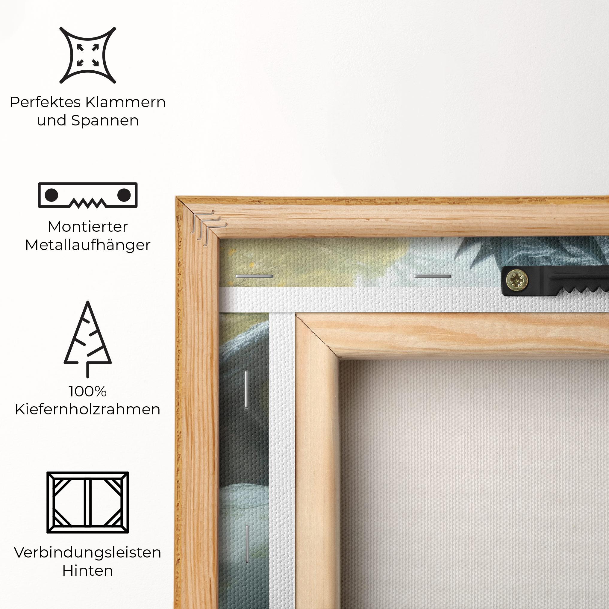 Leinwandbild Huge Dragon Fantasy mockup 5