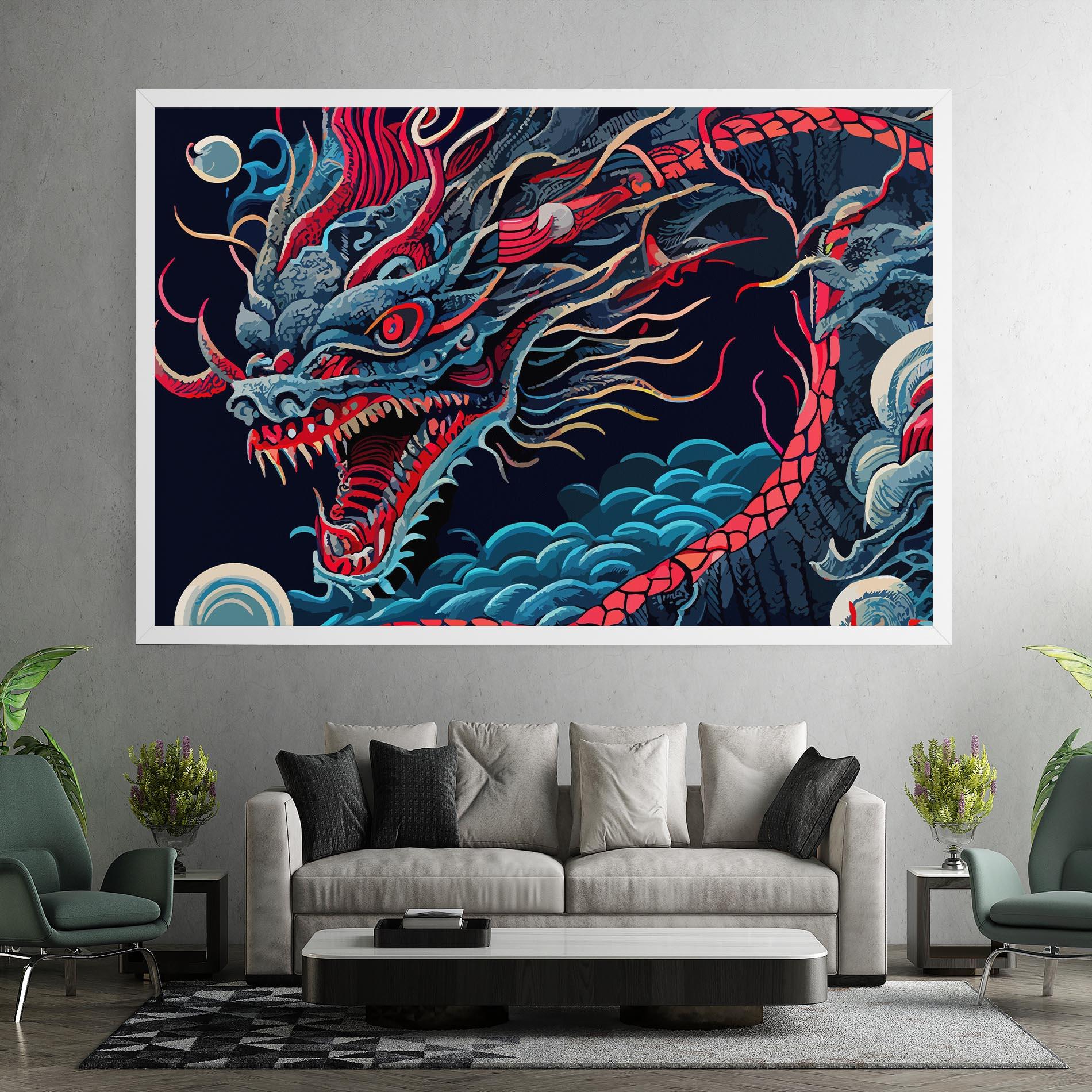 Leinwandbild Cloud Dragon mockup 7