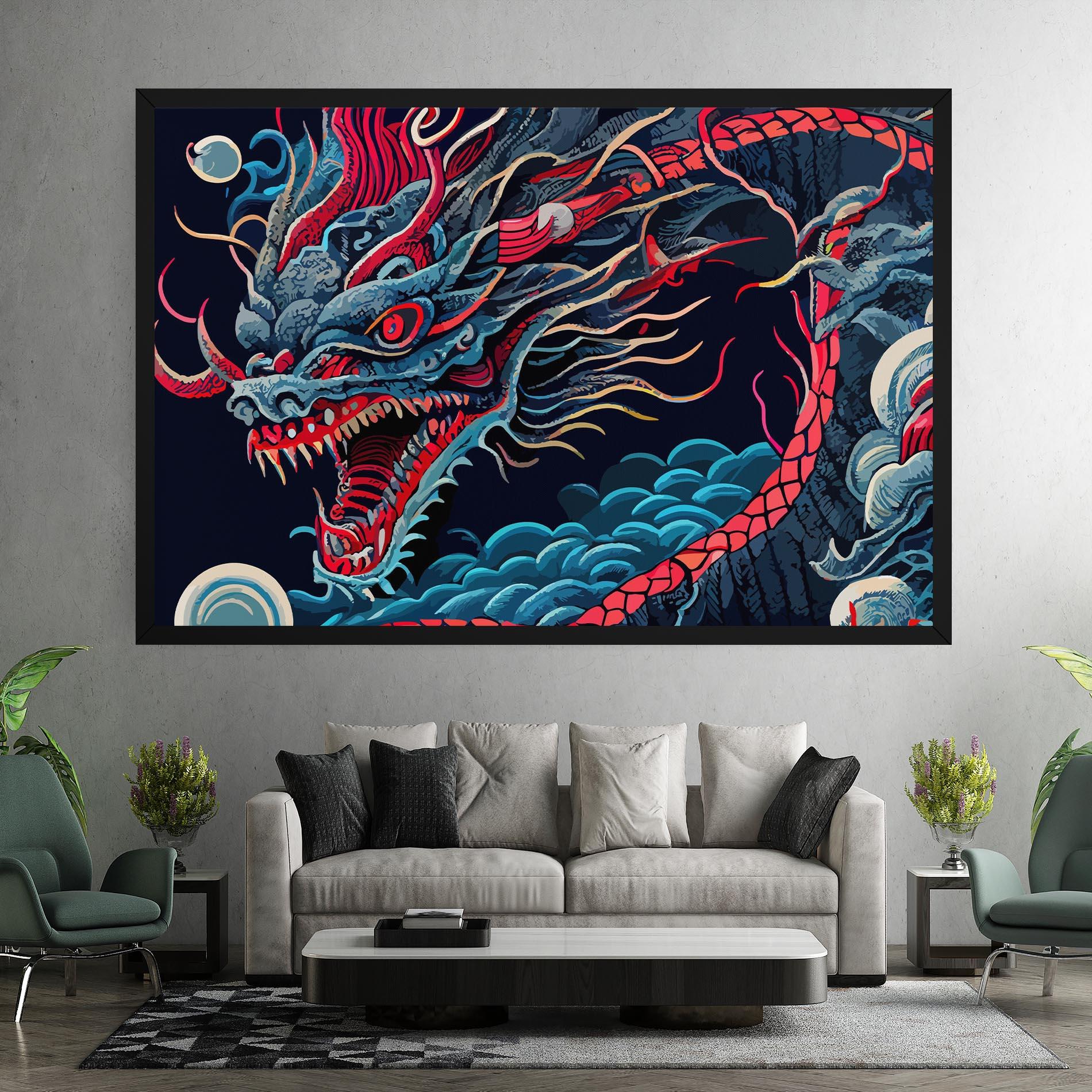 Leinwandbild Cloud Dragon mockup 7