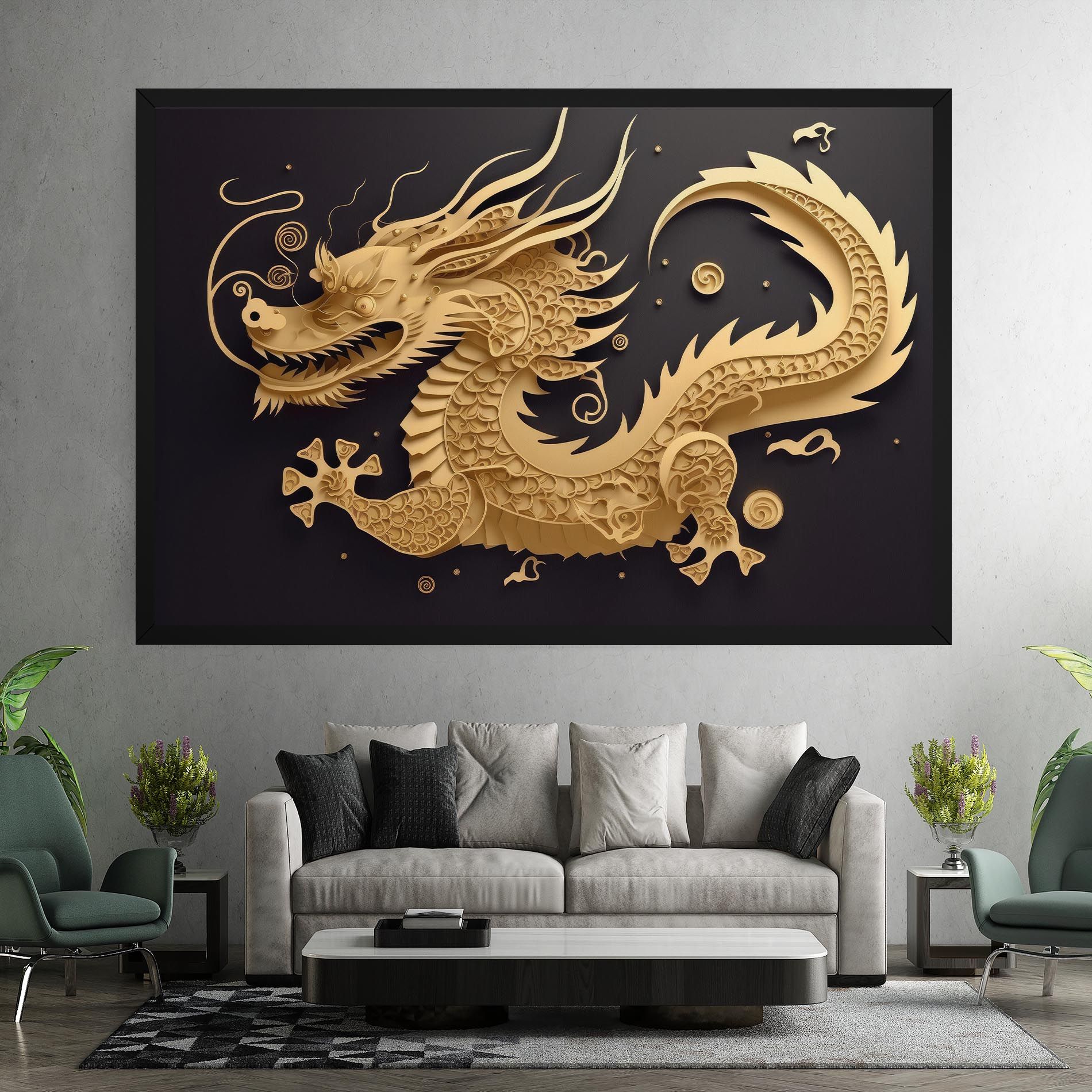 Dragon Zodiac Sign mockup 7