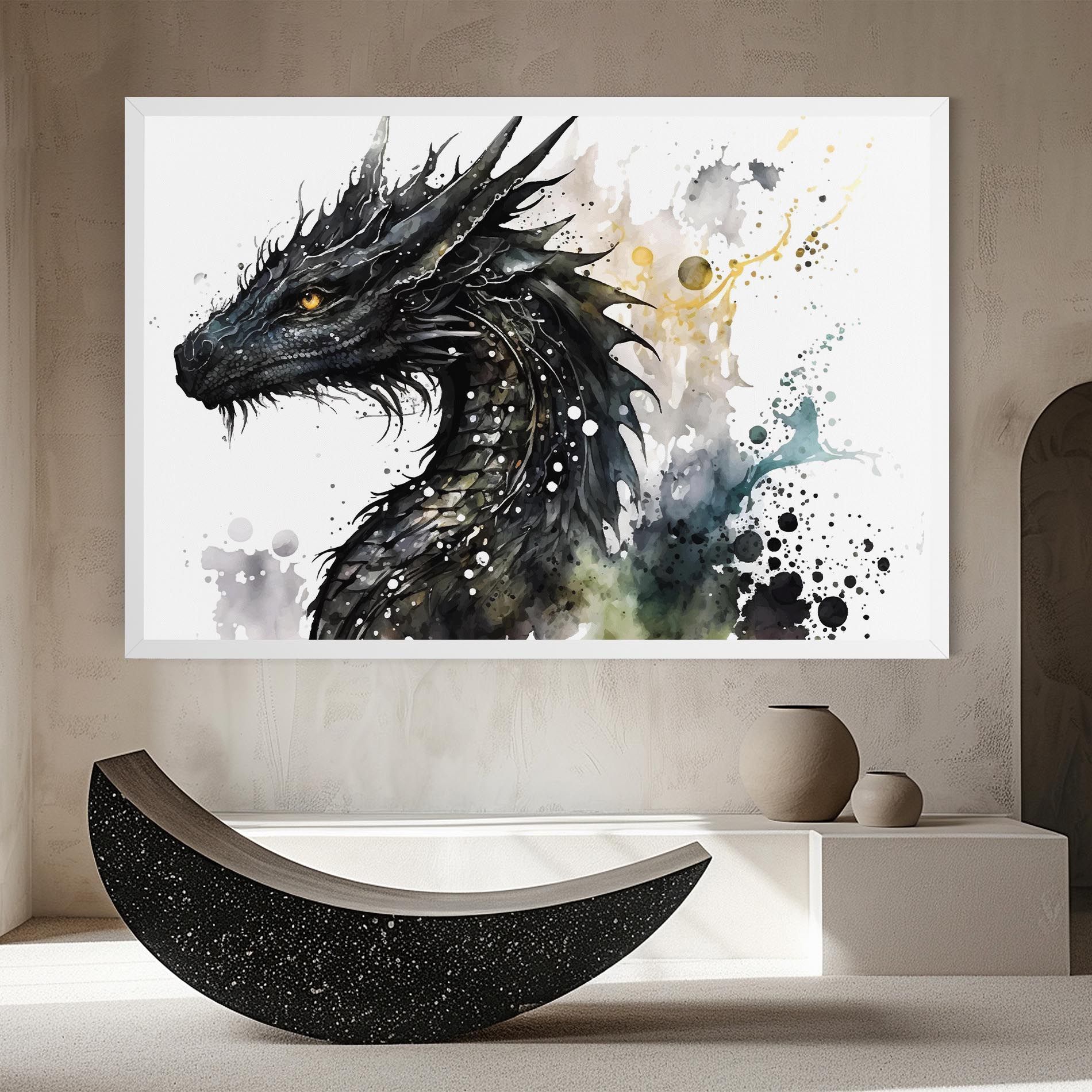 Black Dragon Art mockup 8