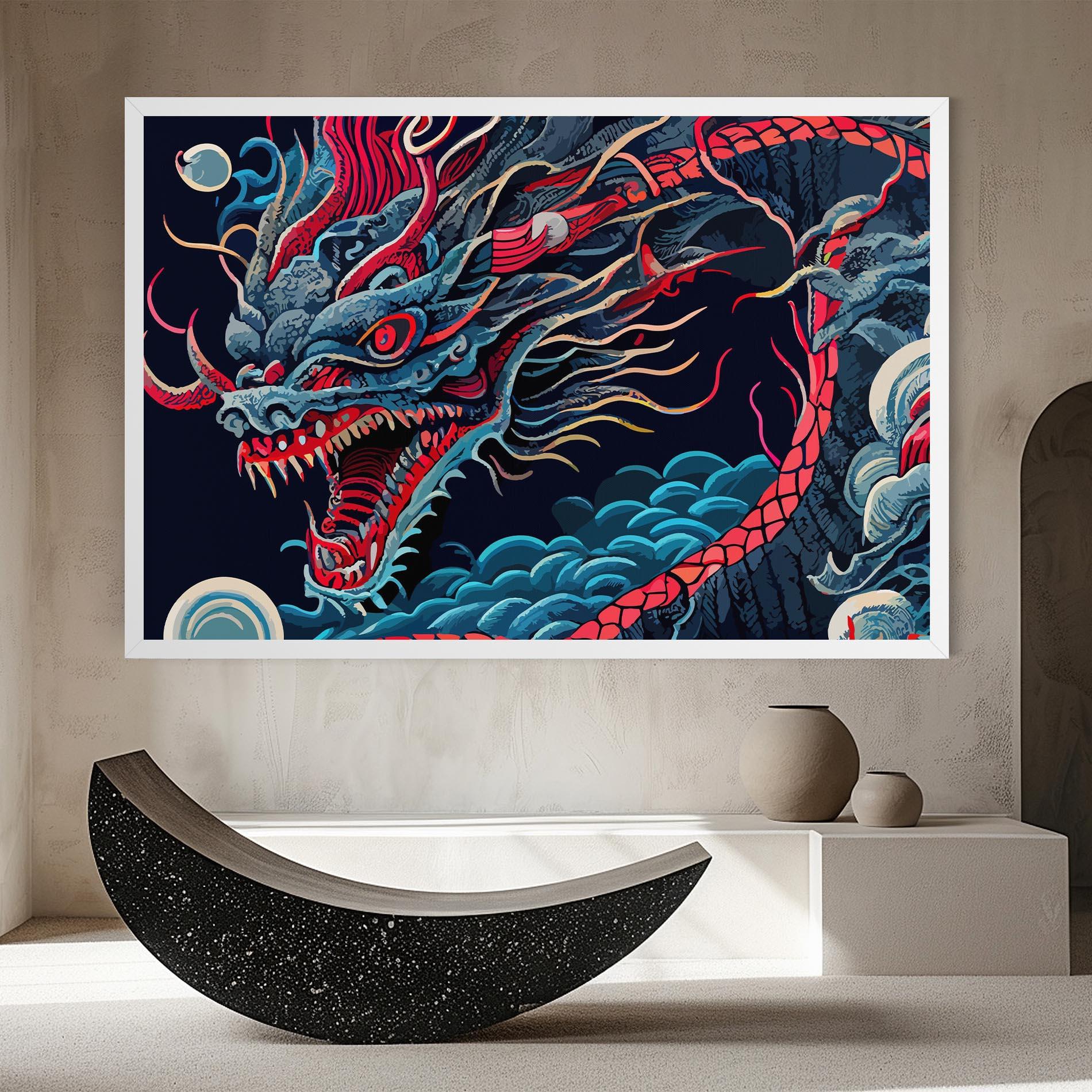 Leinwandbild Cloud Dragon mockup 8