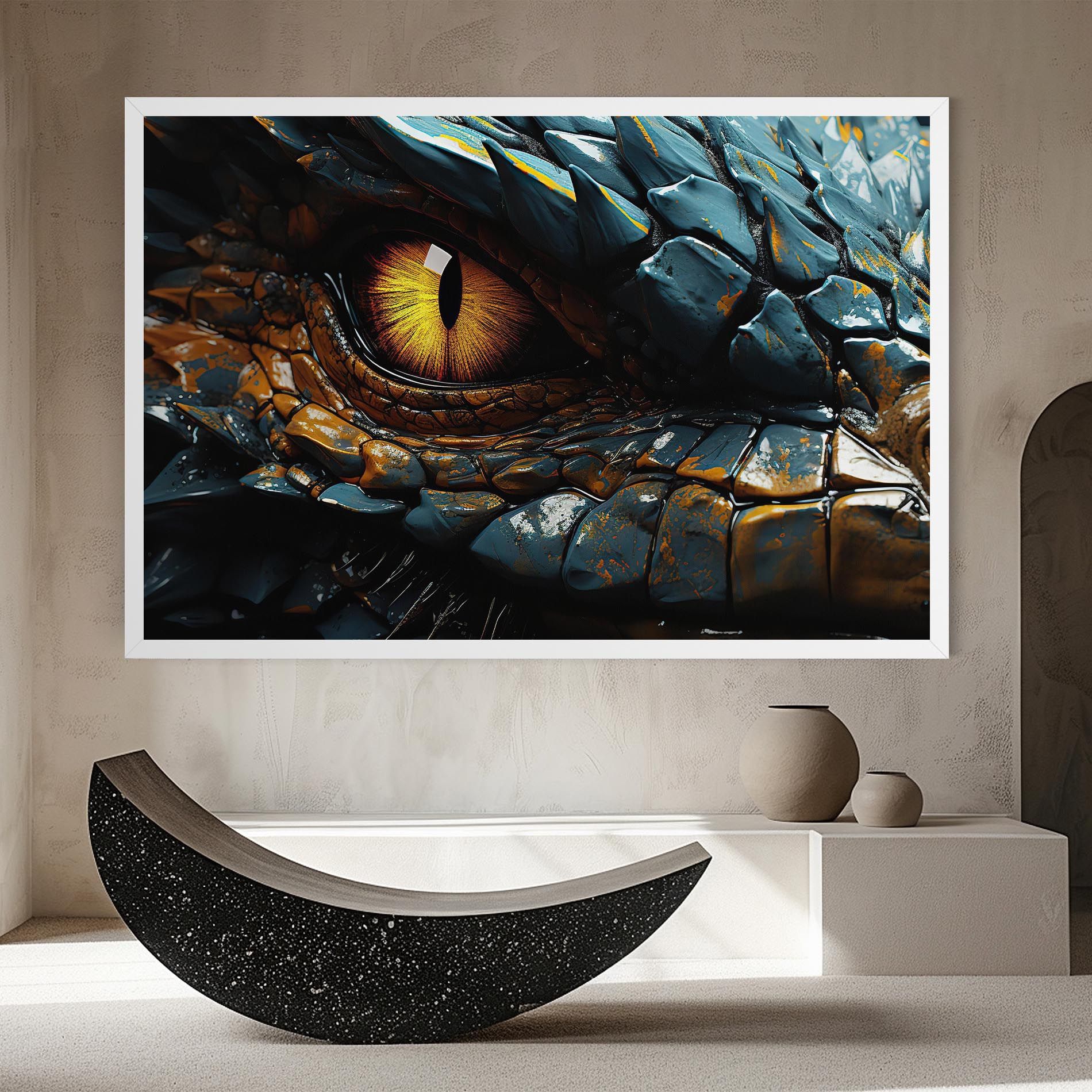 Yellow Dragon Eye mockup 8