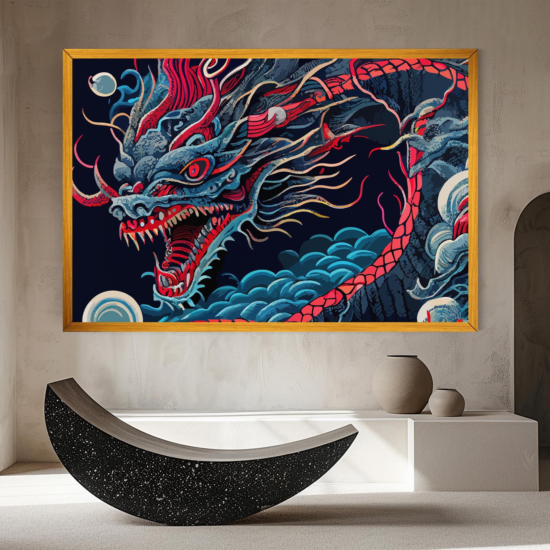 Leinwandbild Cloud Dragon mockup 8