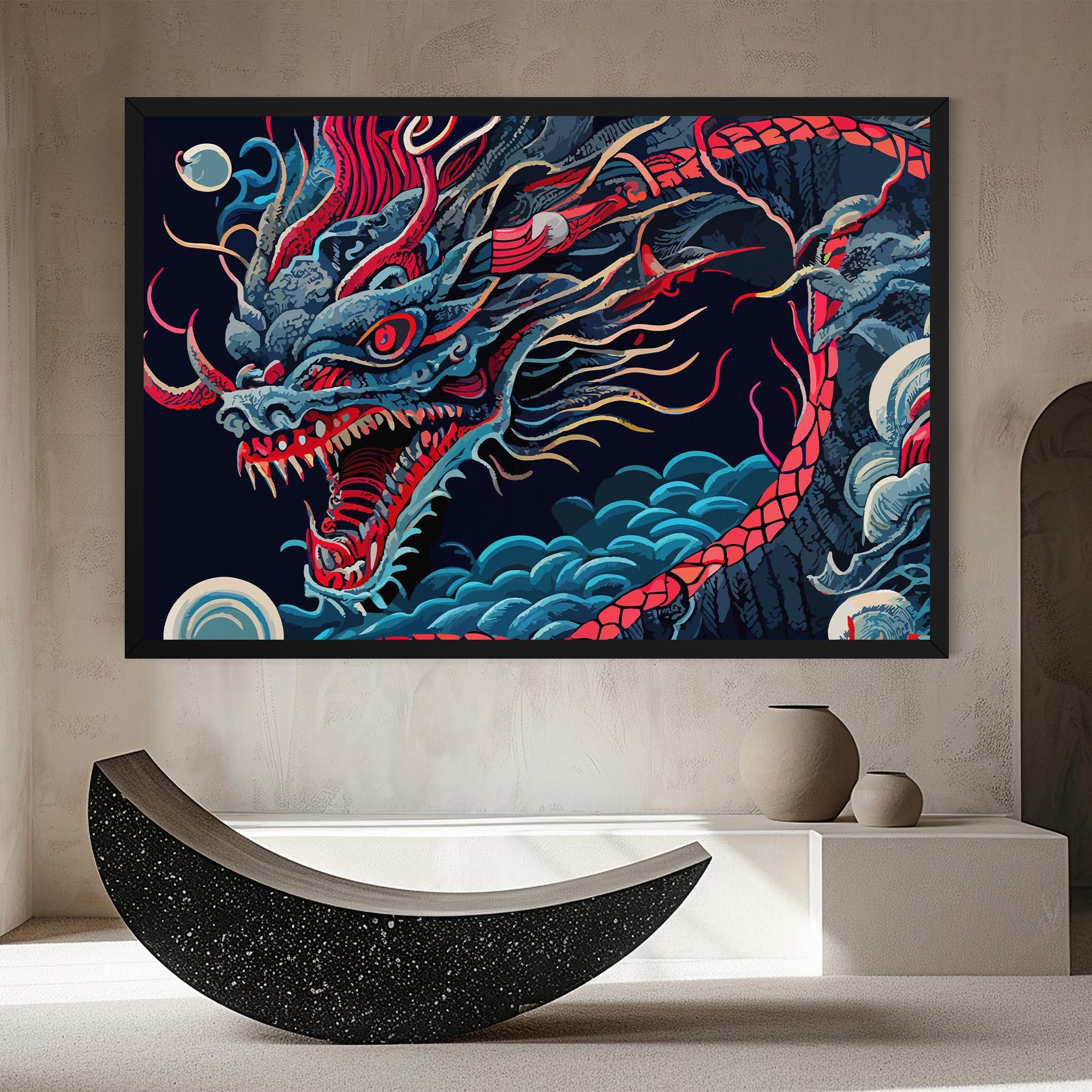 Leinwandbild Cloud Dragon mockup 8