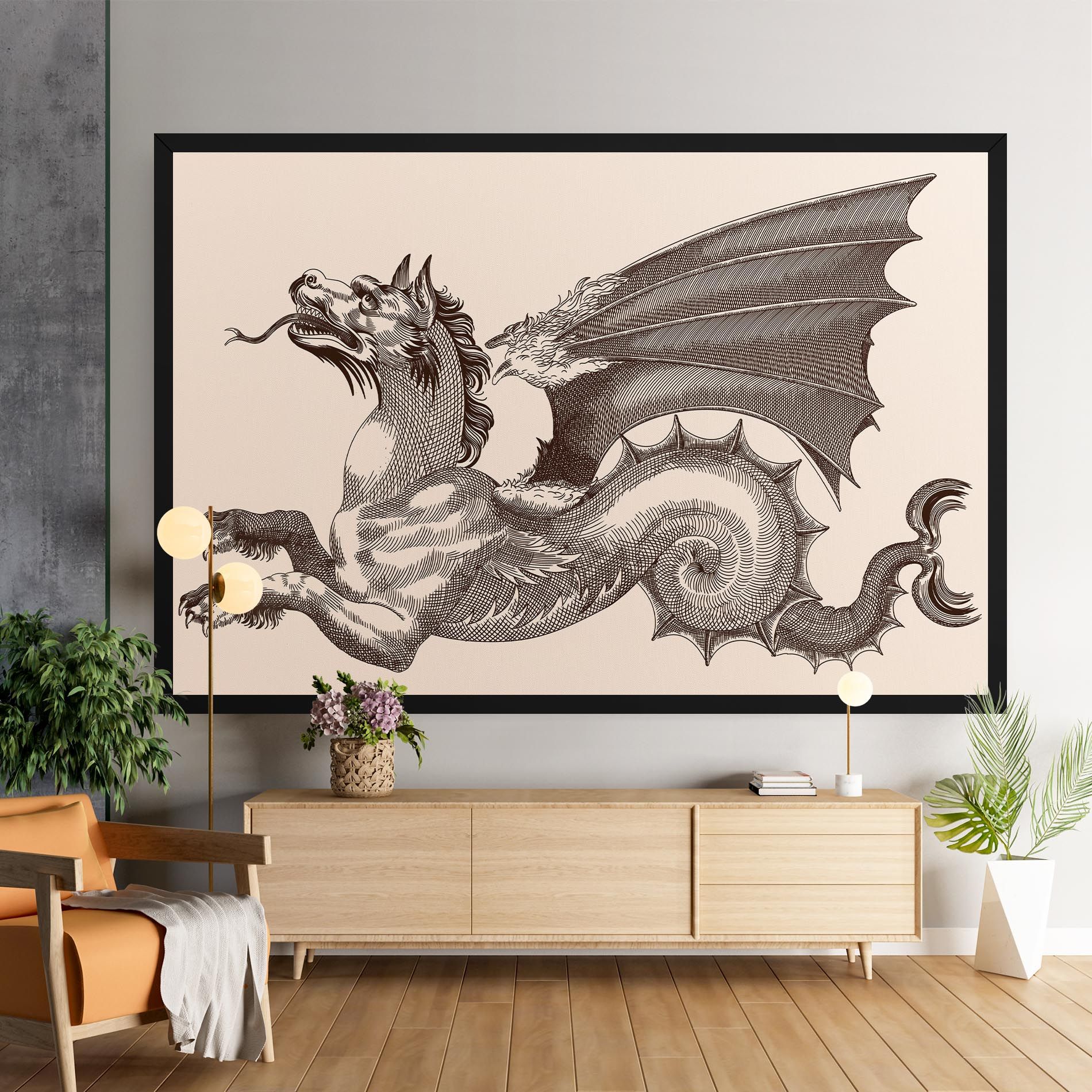 Brown Dragon mockup 9