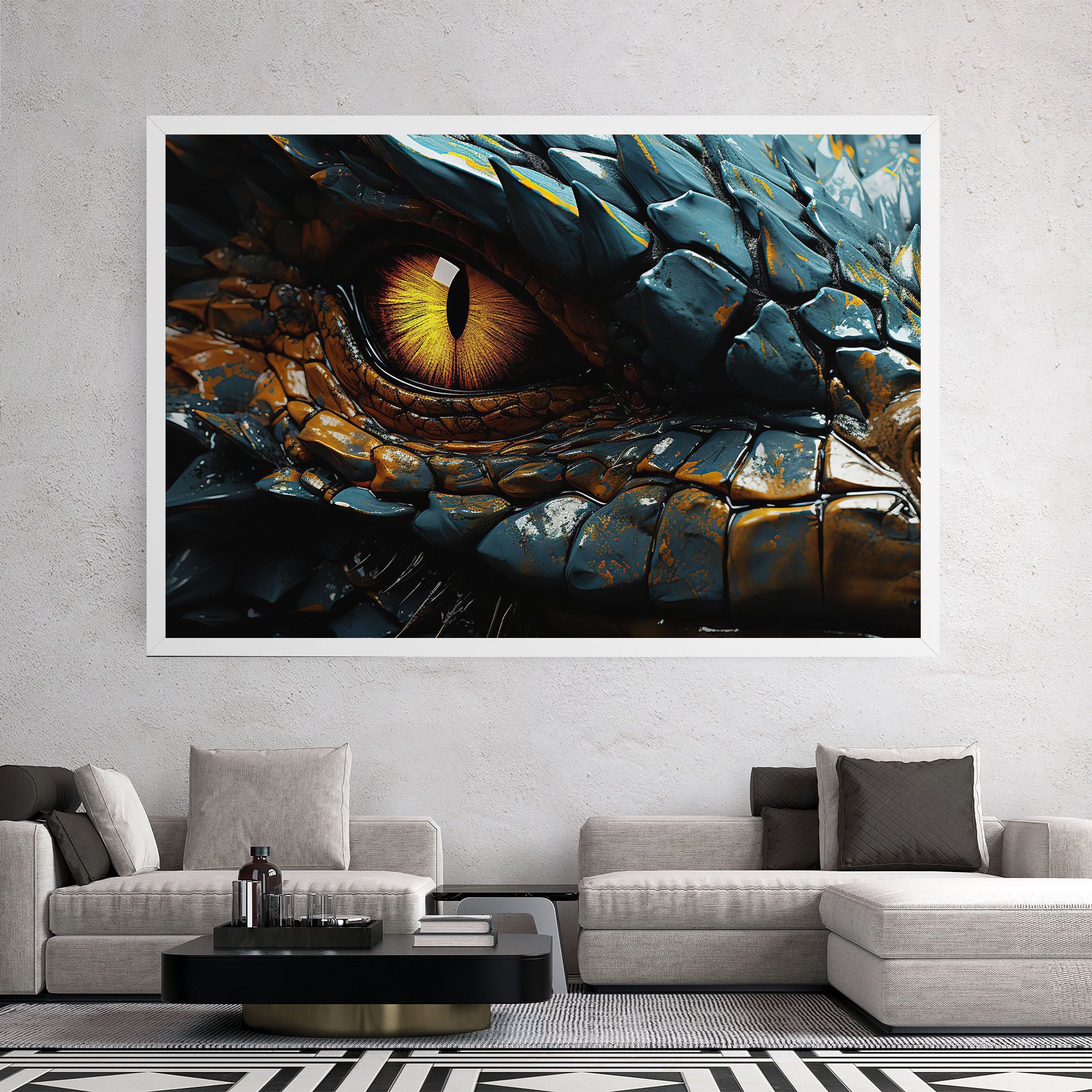 Yellow Dragon Eye mockup 2