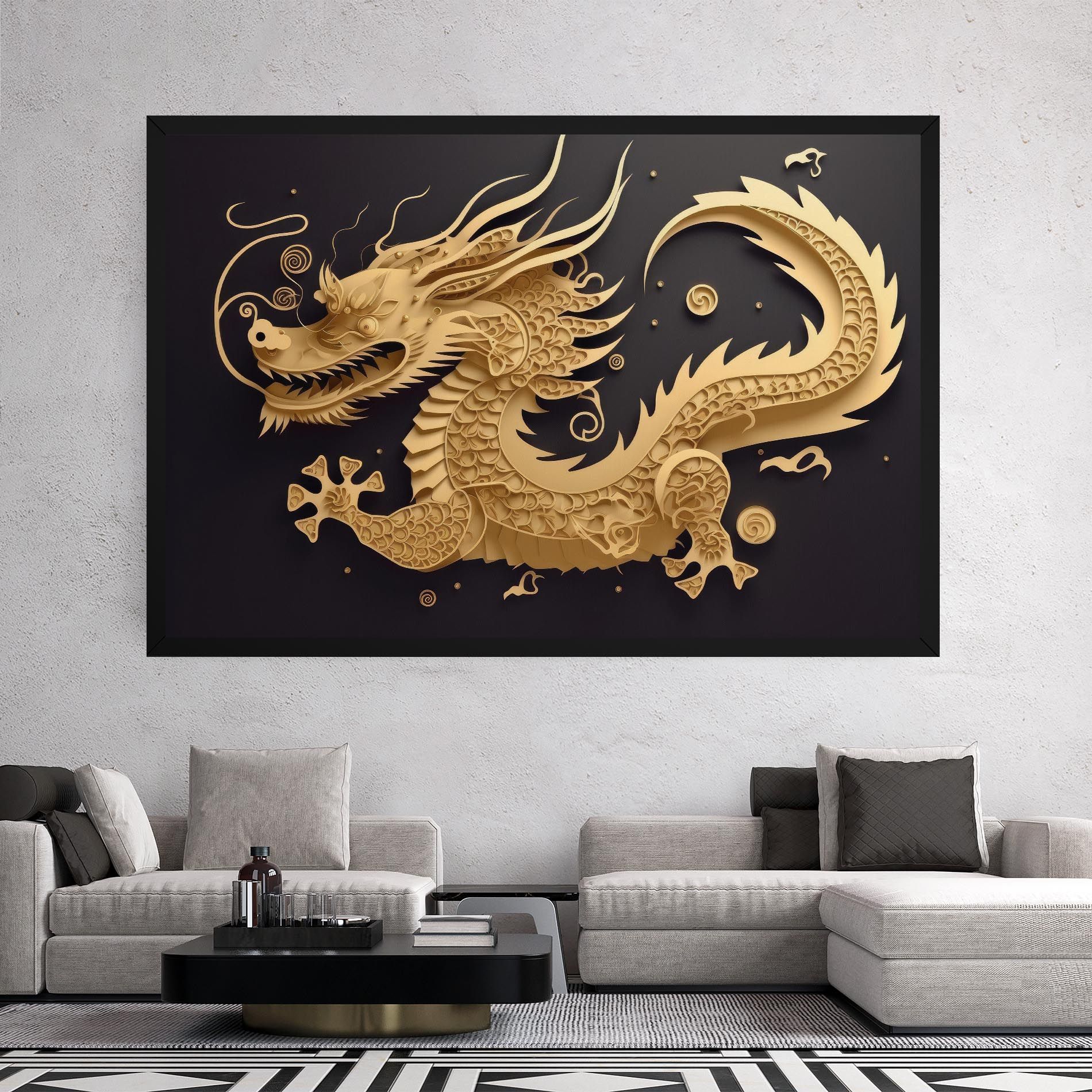 Dragon Zodiac Sign mockup 2