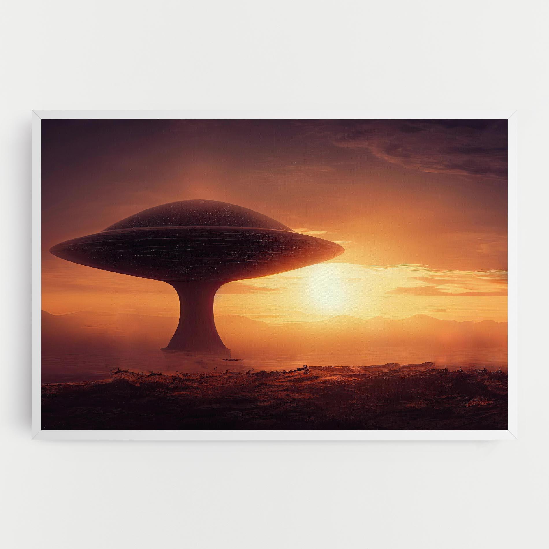 Leinwandbild Fantasy Science Fiction mockup 0