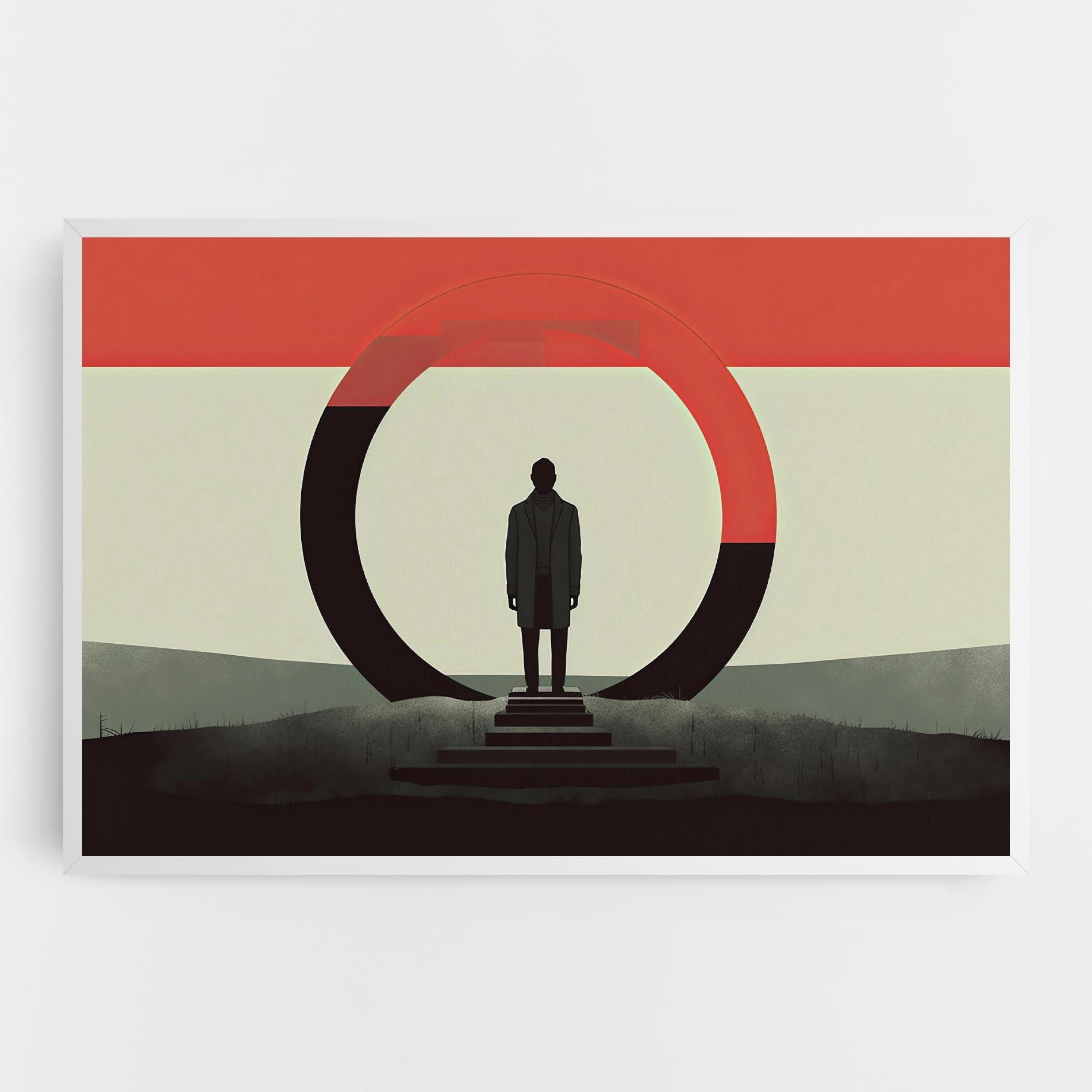 Leinwandbild Portal Art mockup 0