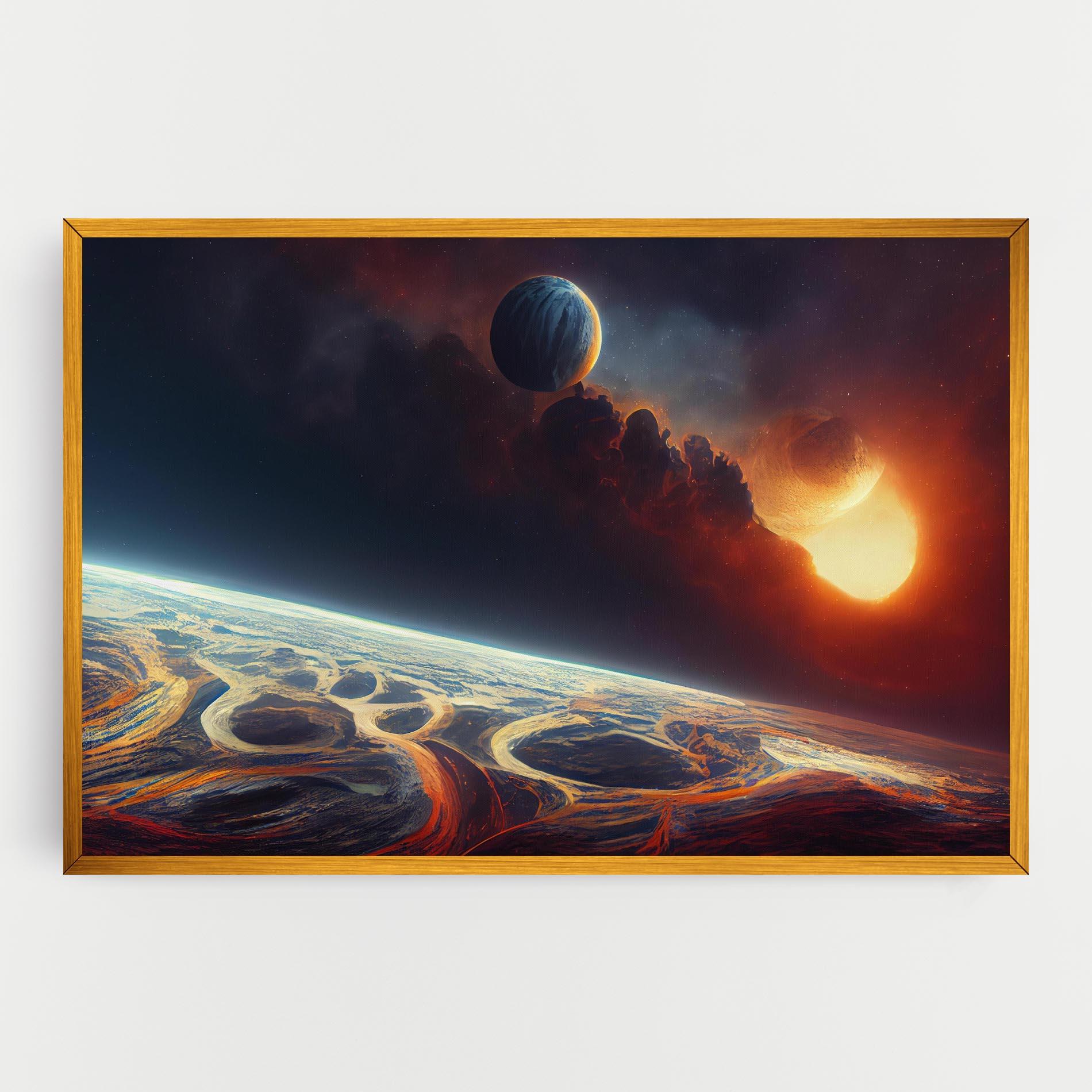 Leinwandbild Cosmic Craze mockup 0