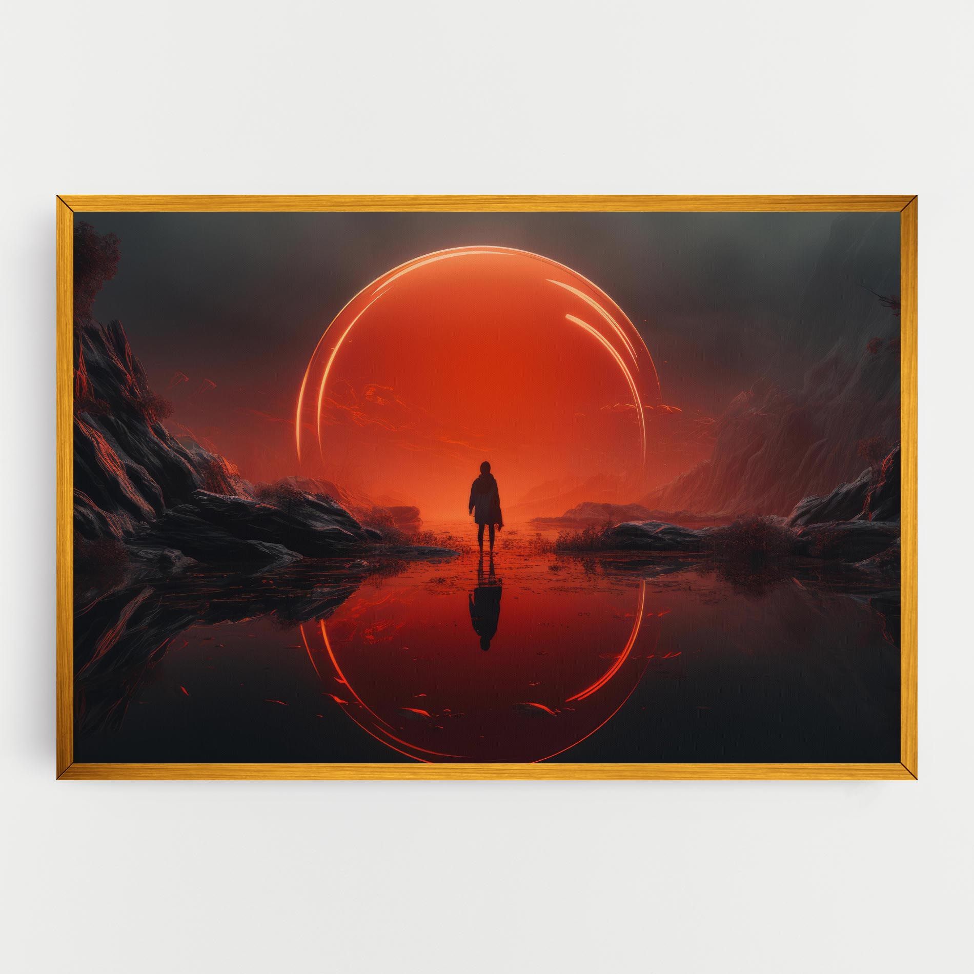 Man Orange Orb mockup 0