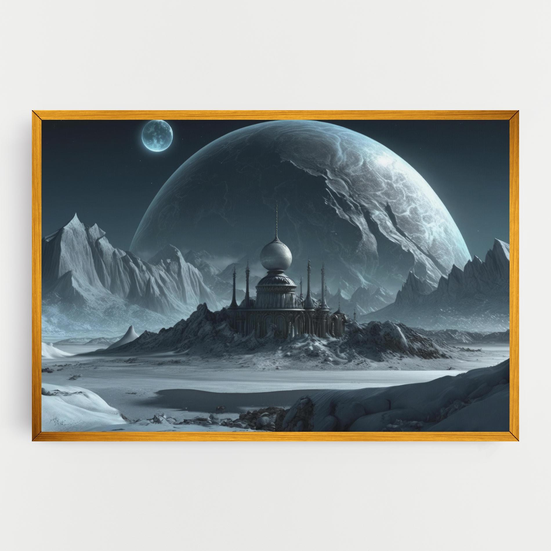 Leinwandbild Muslim Design mockup 0