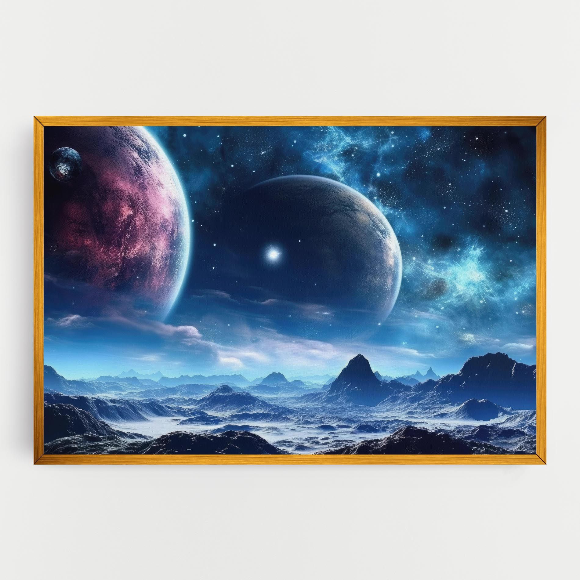 Space Planets And Stars mockup 0
