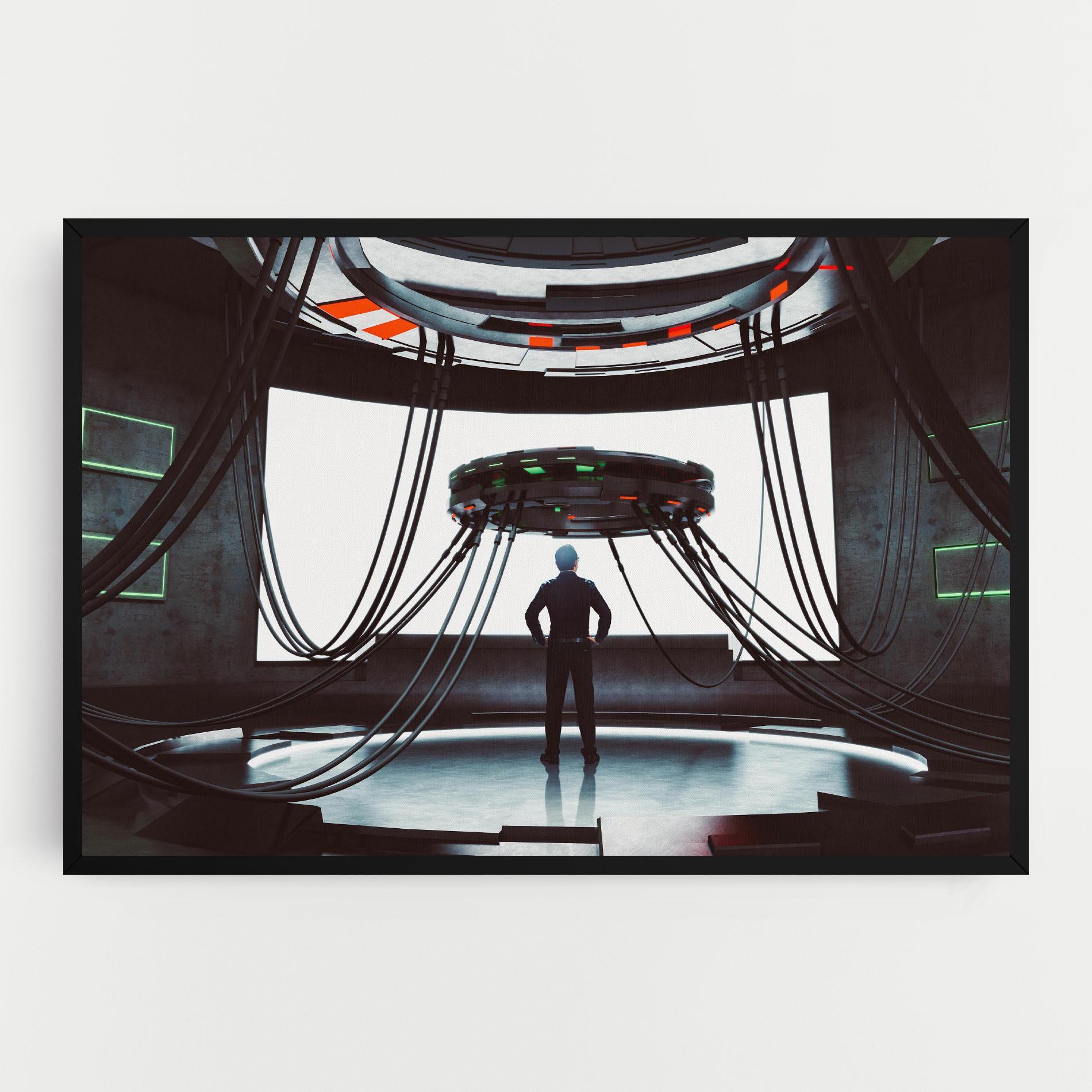 Leinwandbild Cyber Chronicle mockup 0