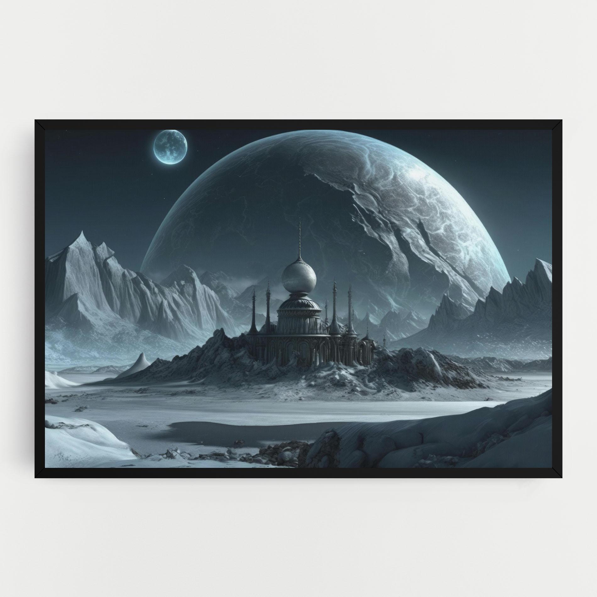 Leinwandbild Muslim Design mockup 0