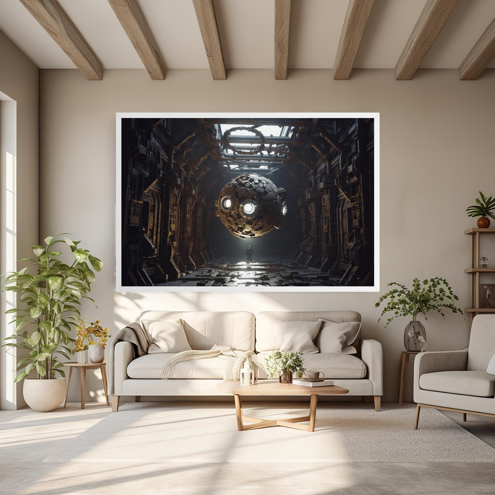 Leinwandbild Cryptic Art mockup 6