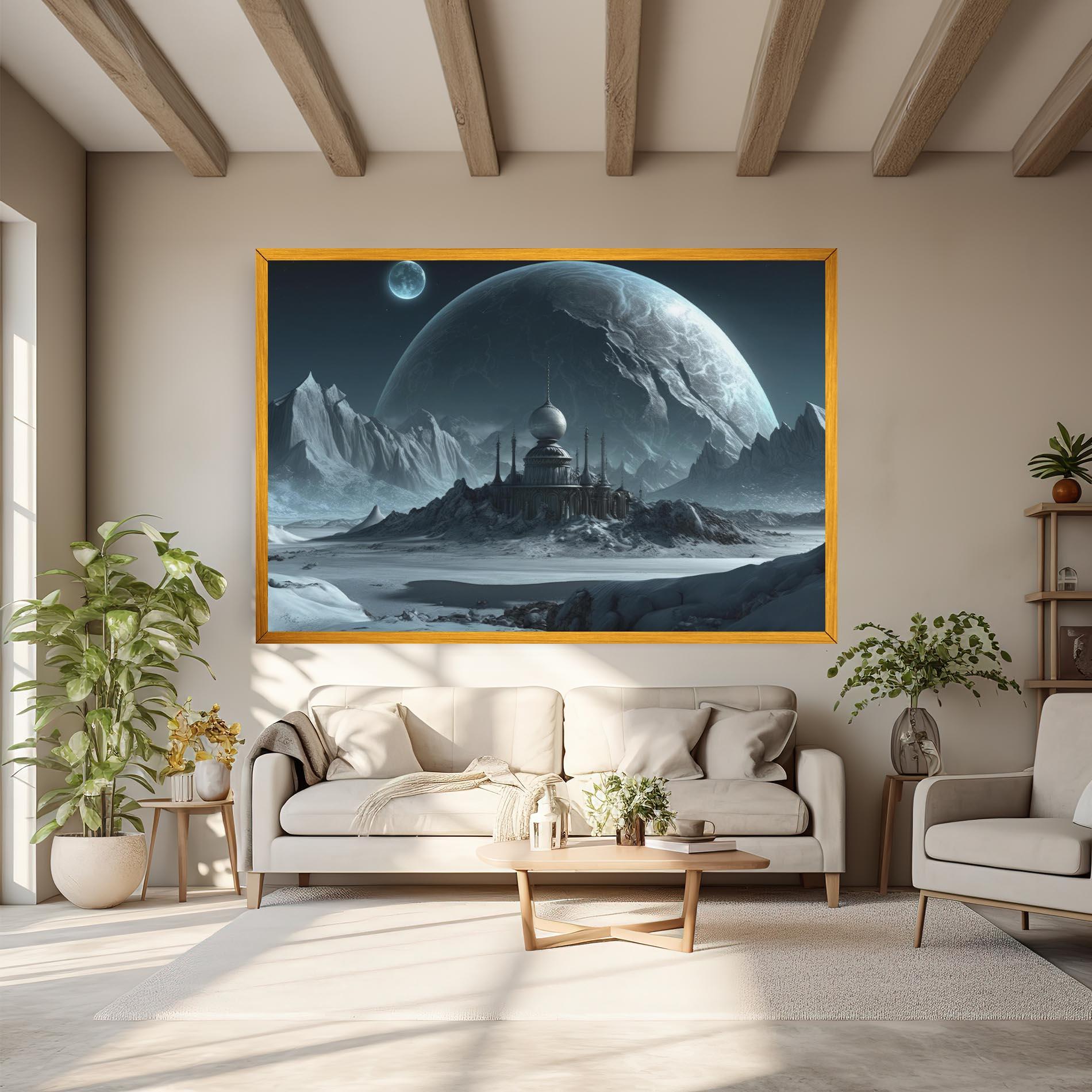 Leinwandbild Muslim Design mockup 6