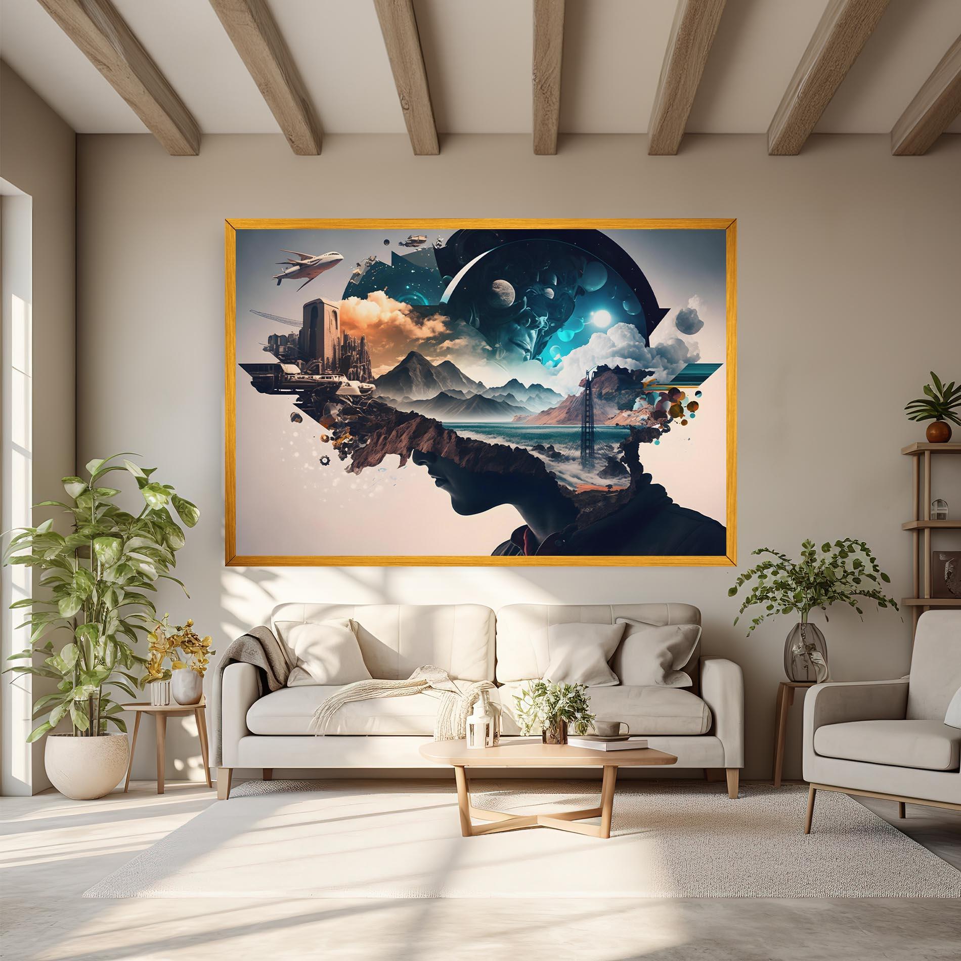 Leinwandbild Terra Tech mockup 6