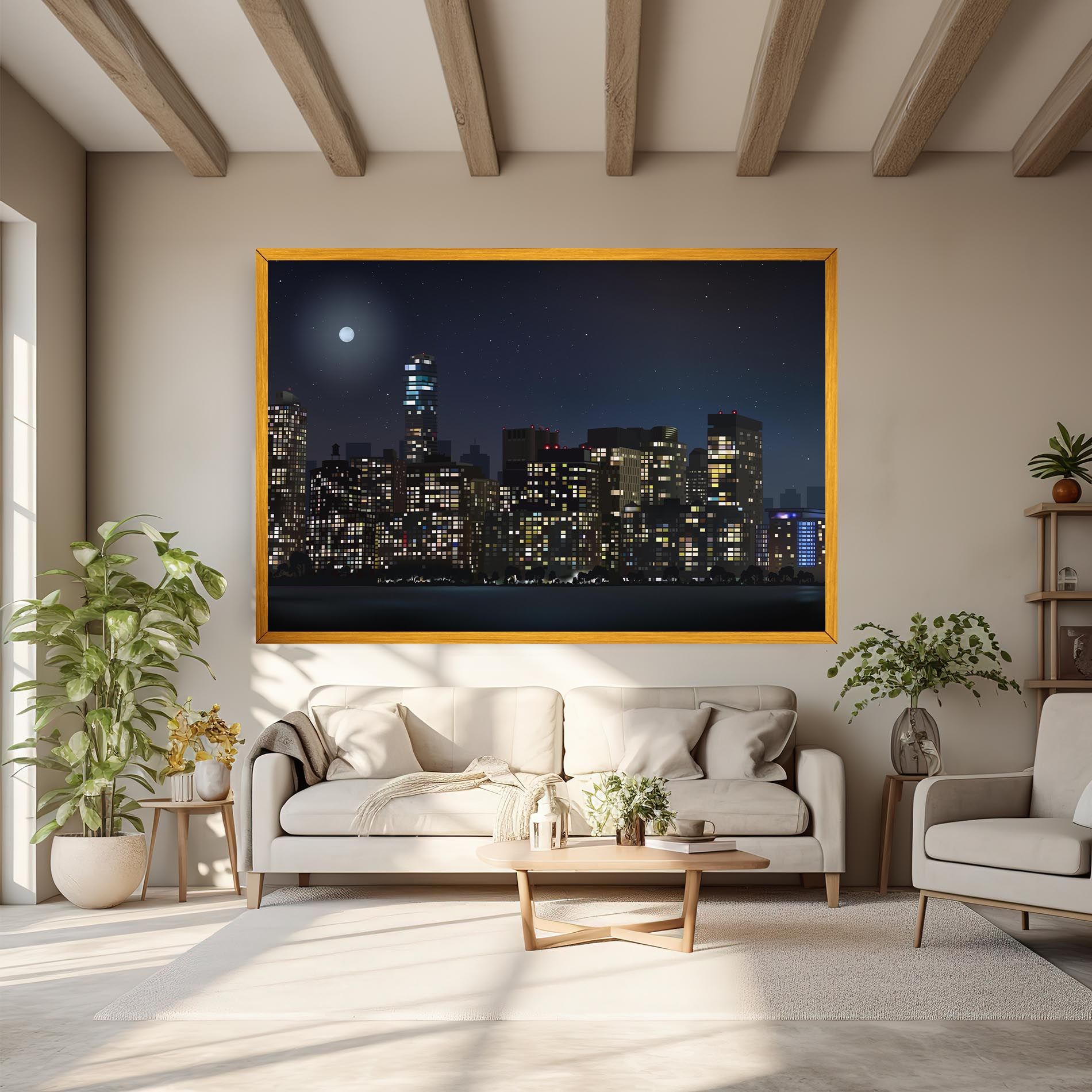 Urban City Night mockup 6