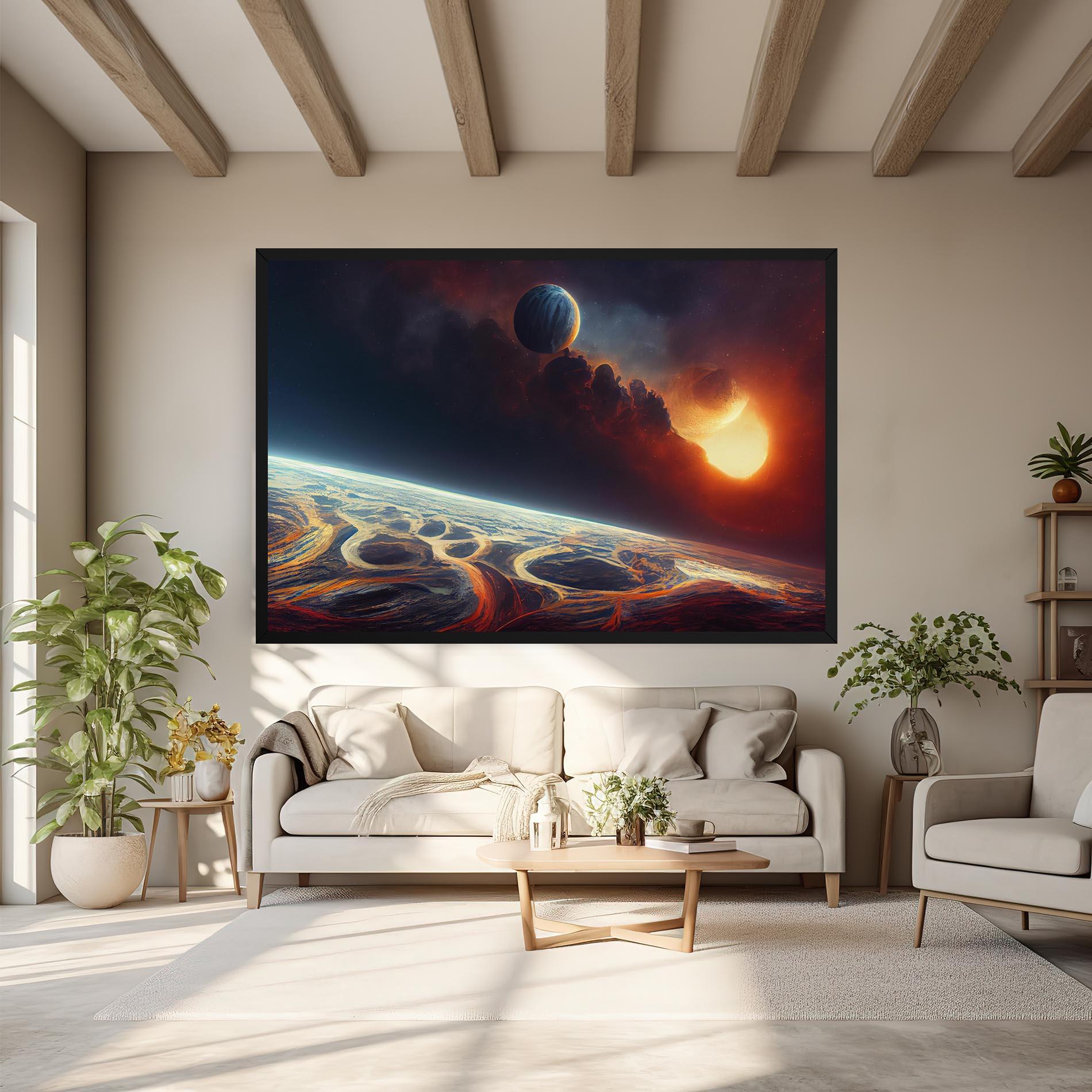 Leinwandbild Cosmic Craze mockup 6