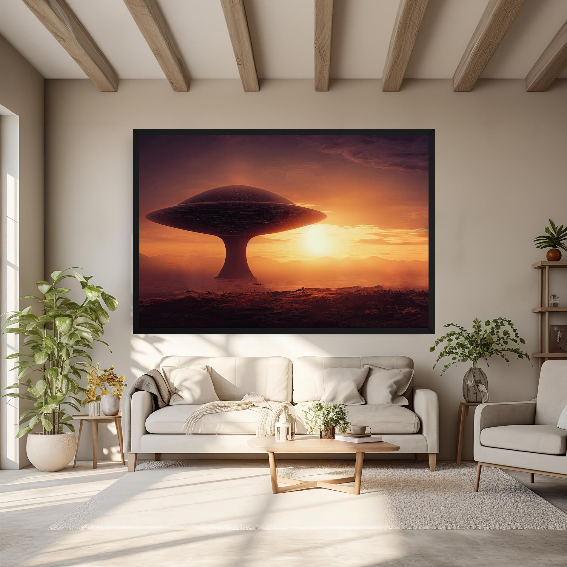 Leinwandbild Fantasy Science Fiction mockup 6