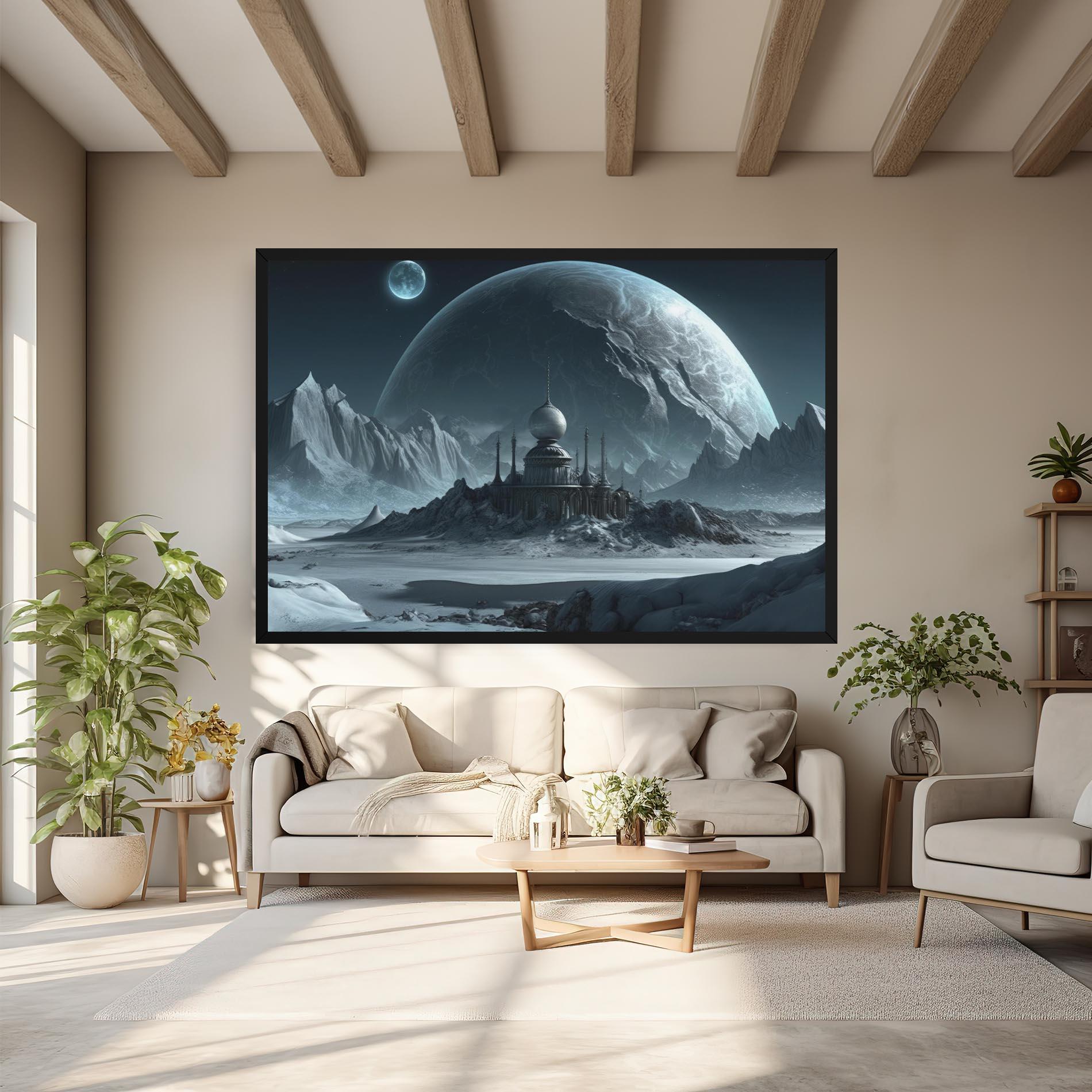 Leinwandbild Muslim Design mockup 6