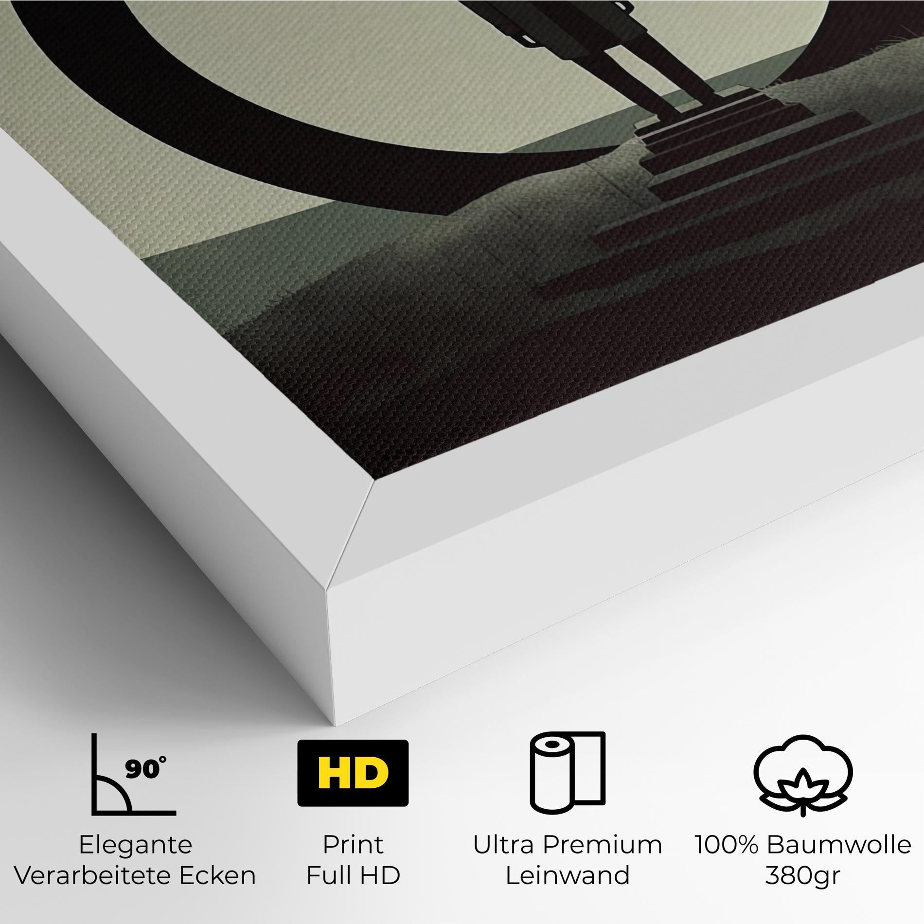 Leinwandbild Portal Art mockup 4