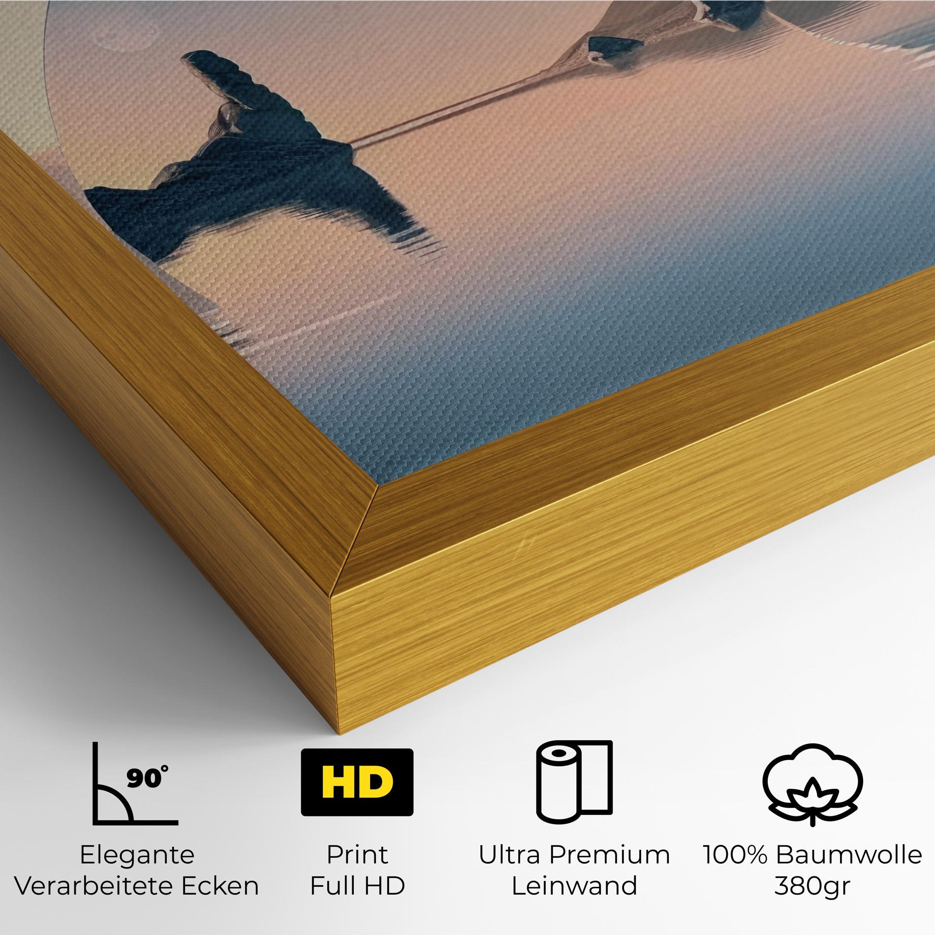 Leinwandbild 3d Fantastic Elements mockup 4