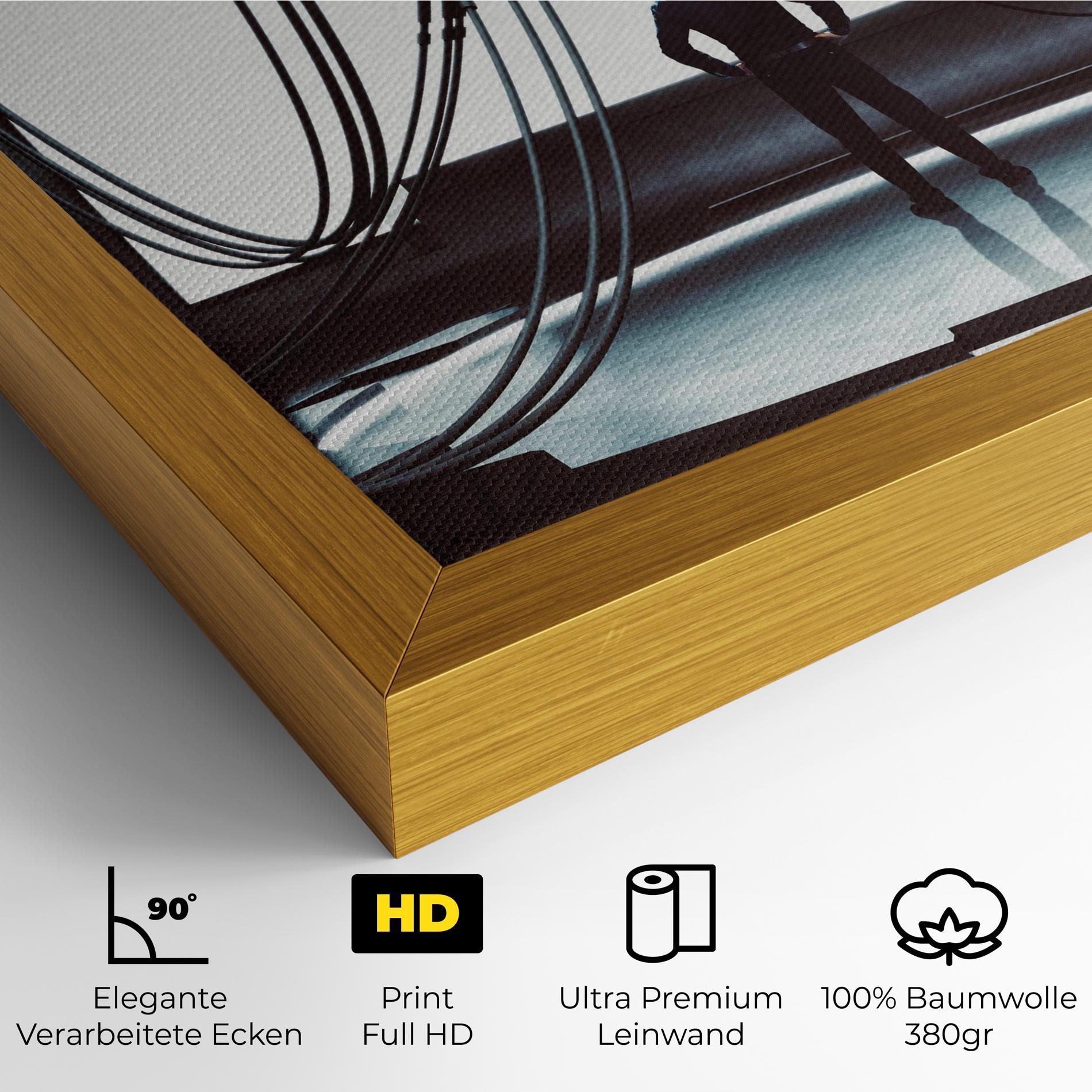 Leinwandbild Cyber Chronicle mockup 4