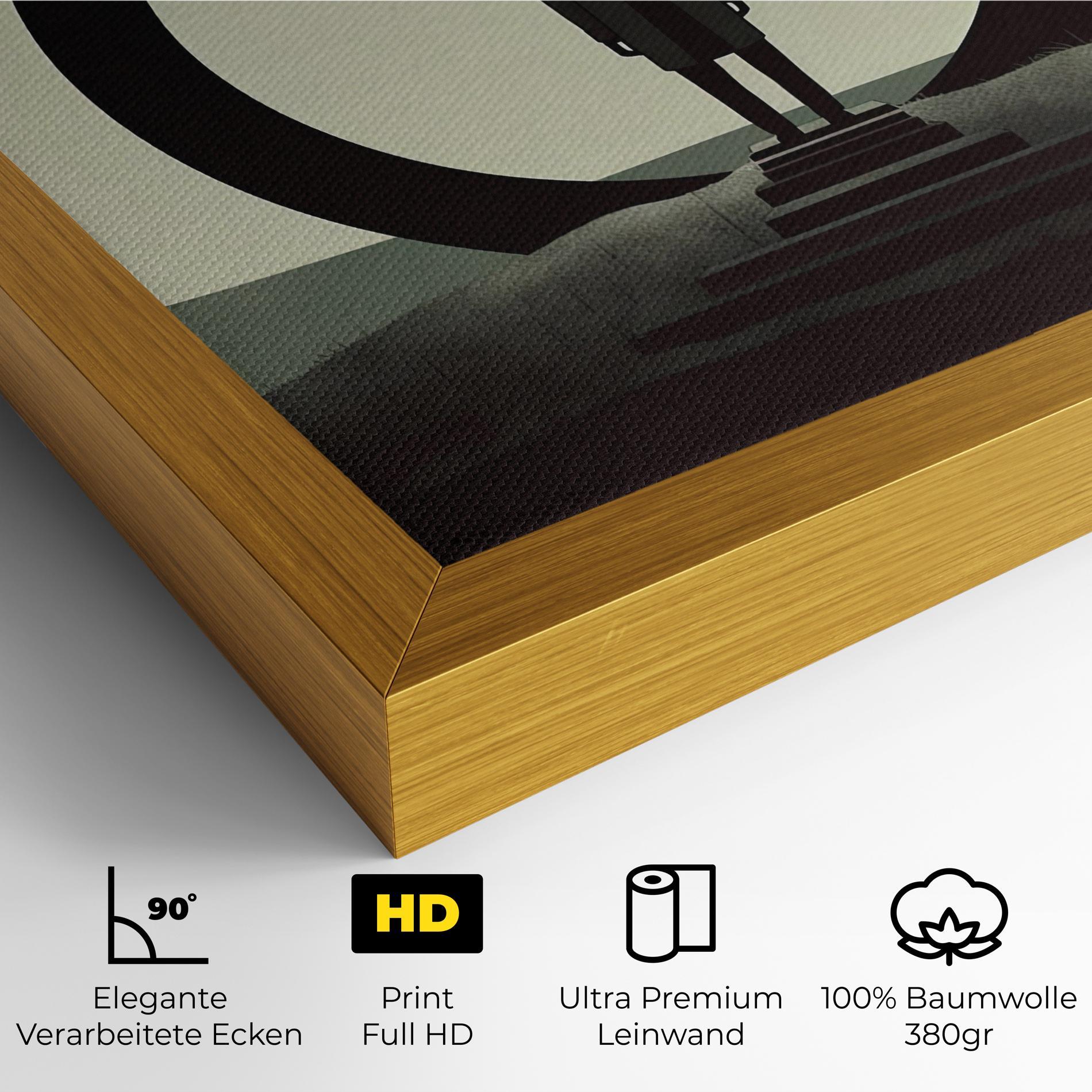 Leinwandbild Portal Art mockup 4