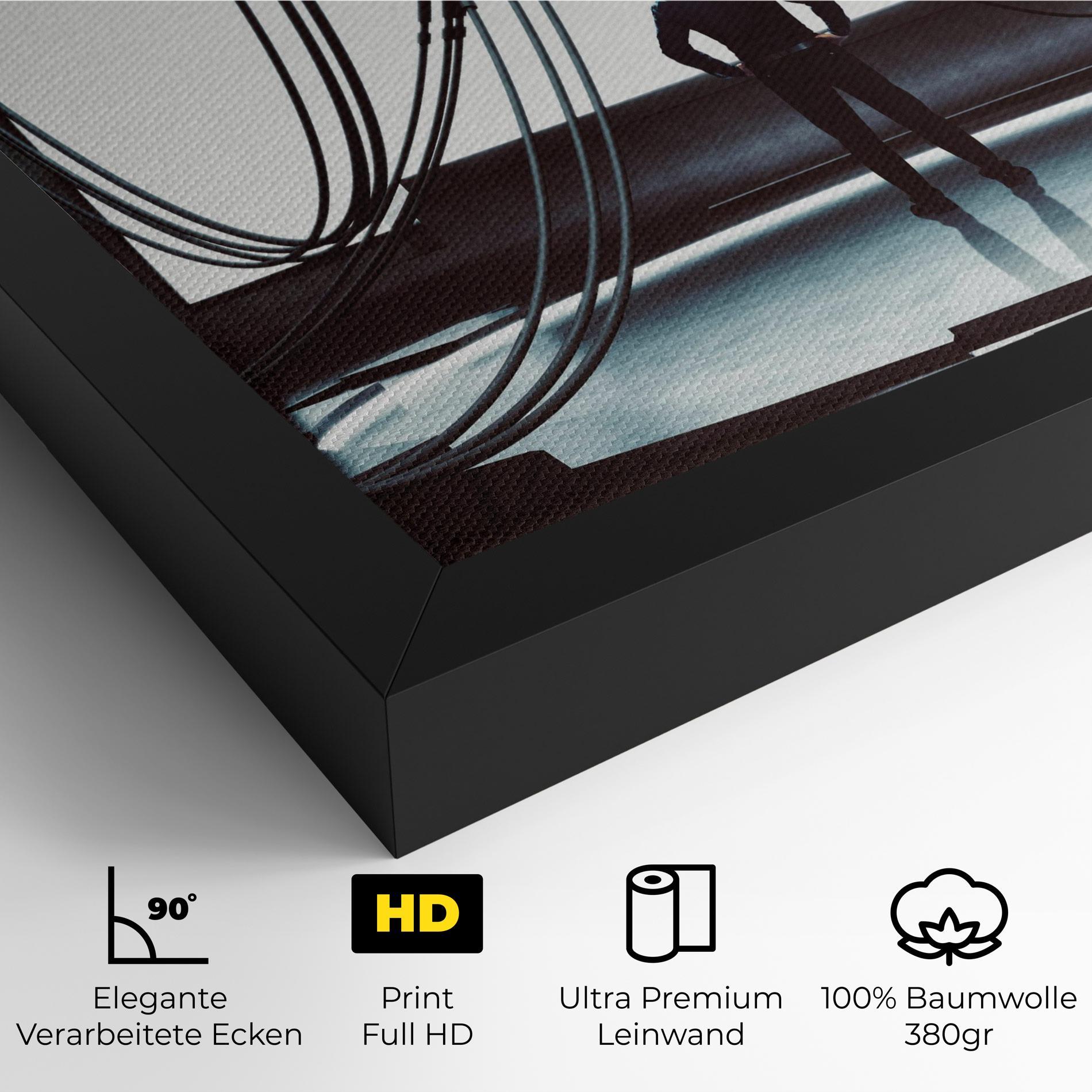 Leinwandbild Cyber Chronicle mockup 4