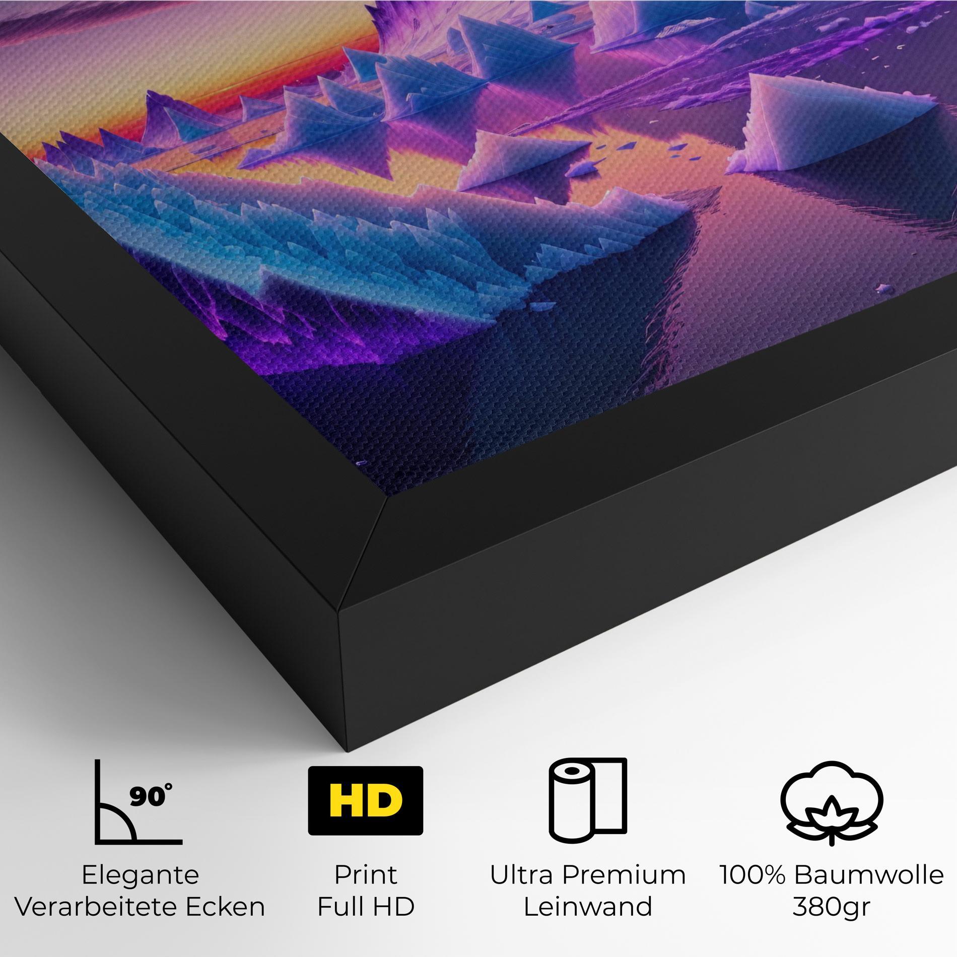 Leinwandbild Floating Iceberg mockup 4