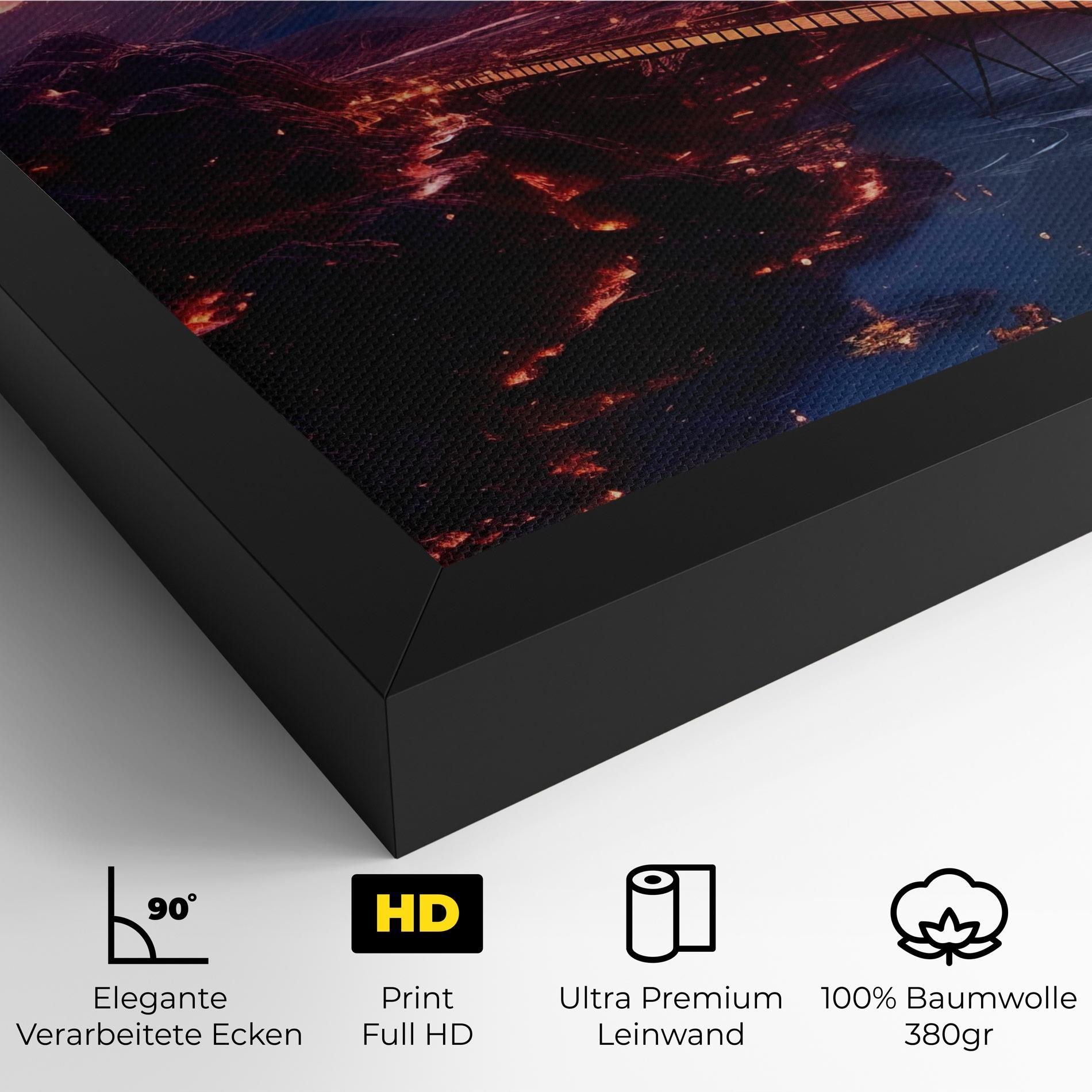 Leinwandbild Interstellar Journey mockup 4