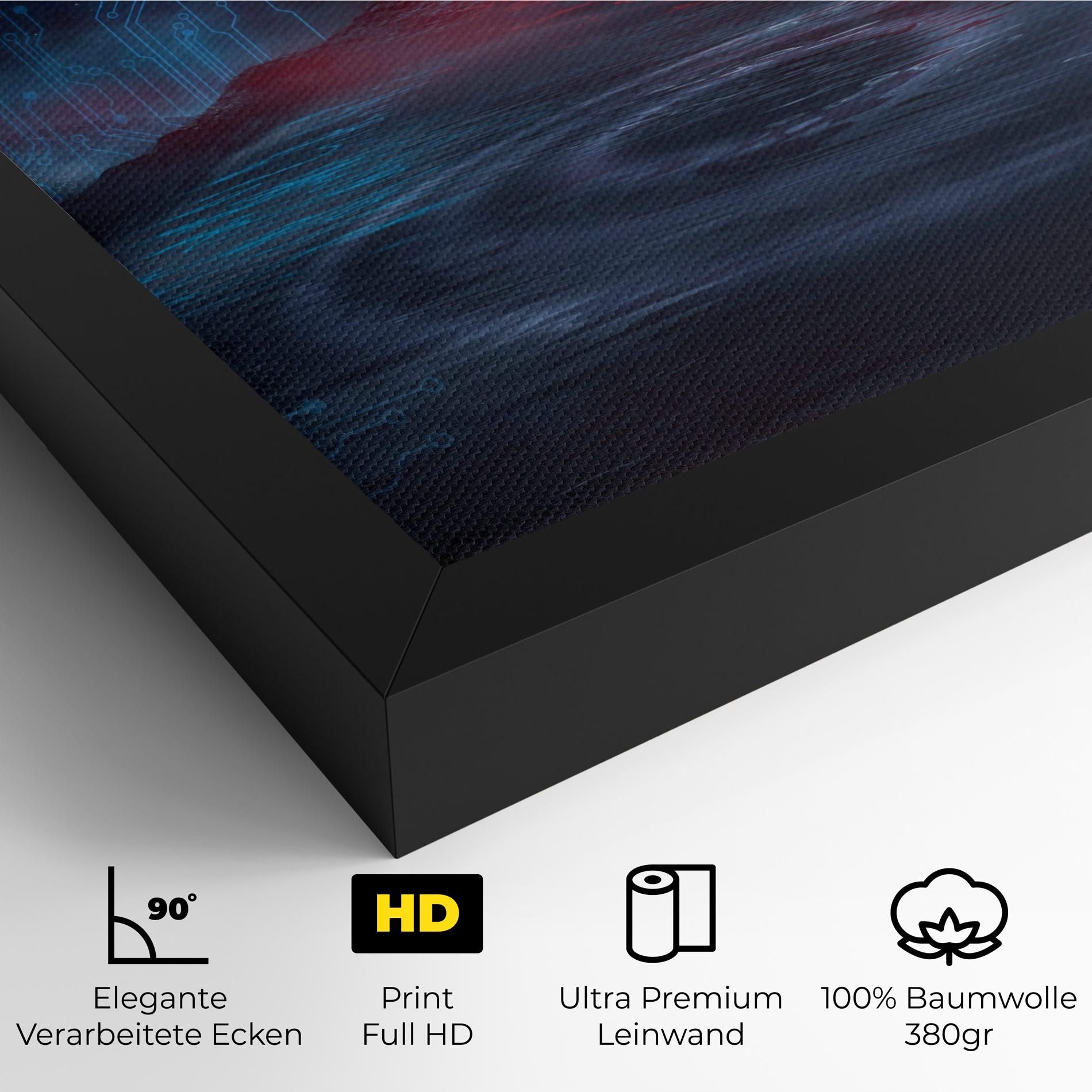 Neon Space Galaxy mockup 4