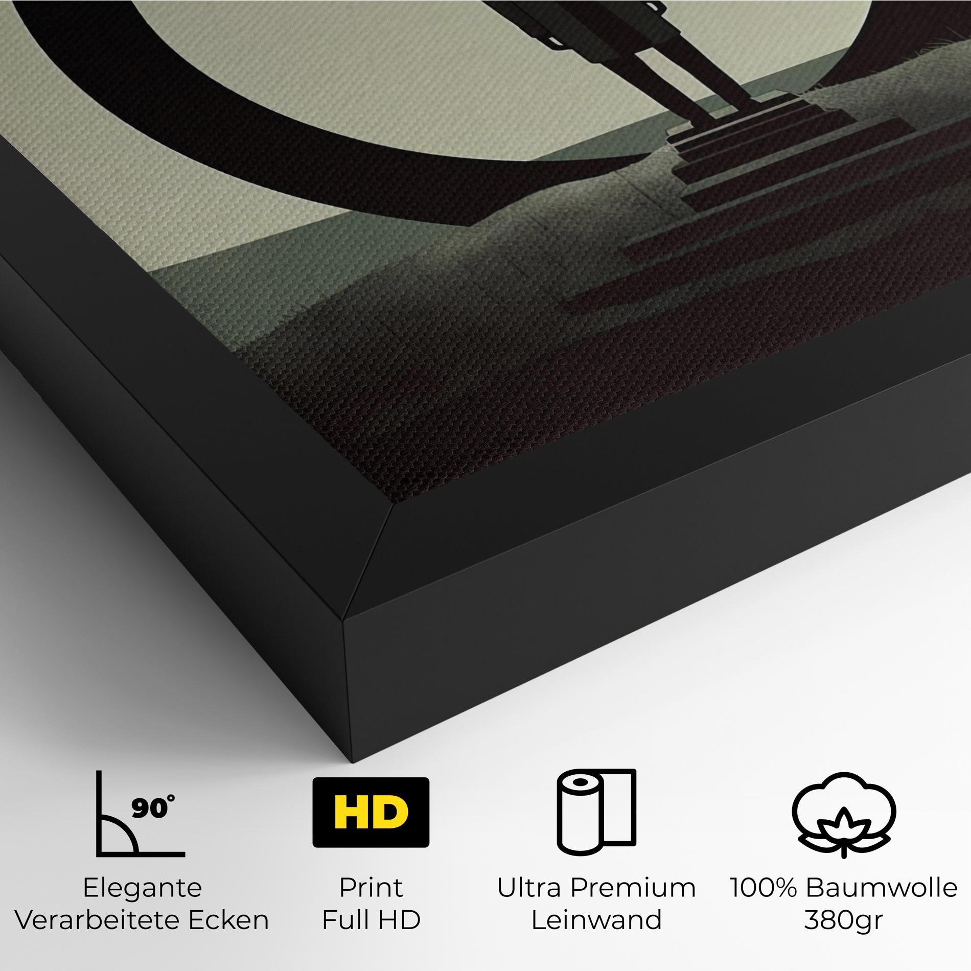 Leinwandbild Portal Art mockup 4