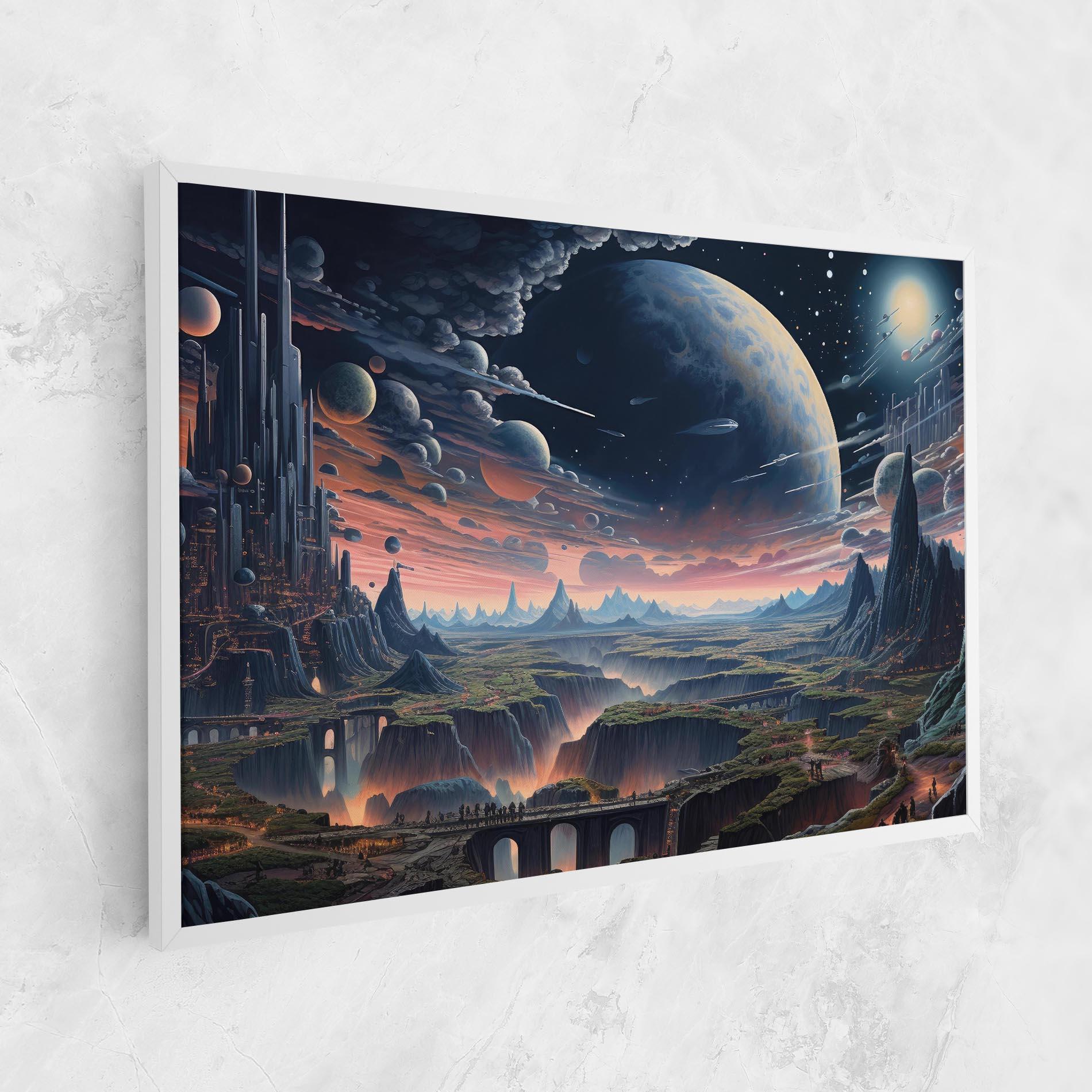 Leinwandbild Celestial Chronicler mockup 1